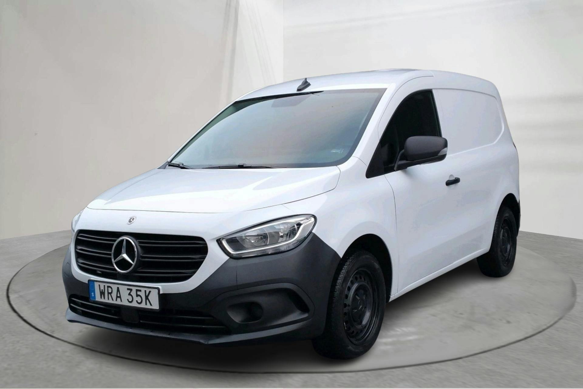 Presentationsfoto 1 av 13: Mercedes Citan 110 1.5 CDI (95hk) - 9 791 mil - Automat - vit - 2023
