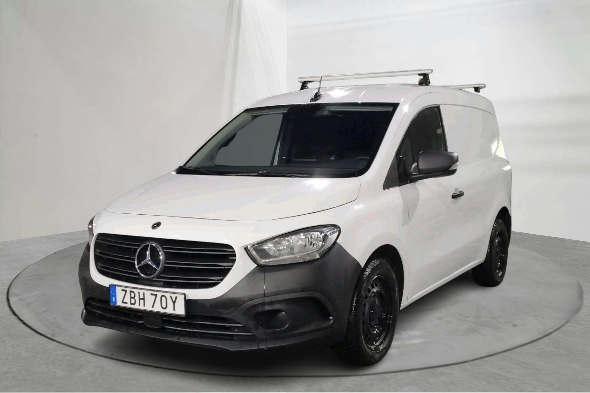 Presentationsfoto 1 av 14: Mercedes Citan 110 1.5 CDI (95hk) - 12 137 mil - Automat - vit - 2023