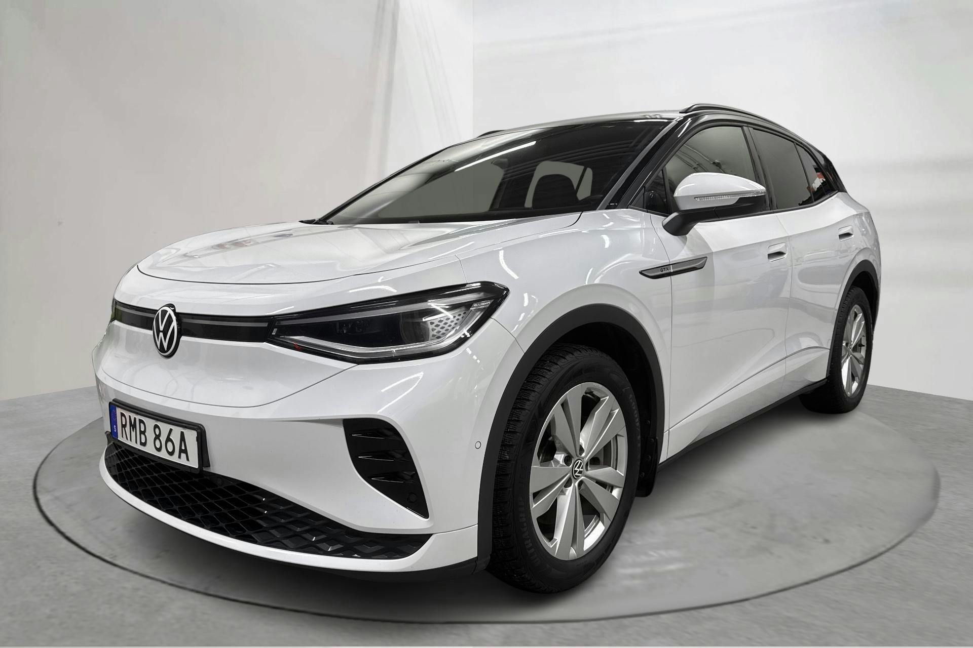 Presentation photo 1 of 19: VW ID.4 GTX 77kWh AWD (299hk) - 103 120 km - Automatic - white - 2022