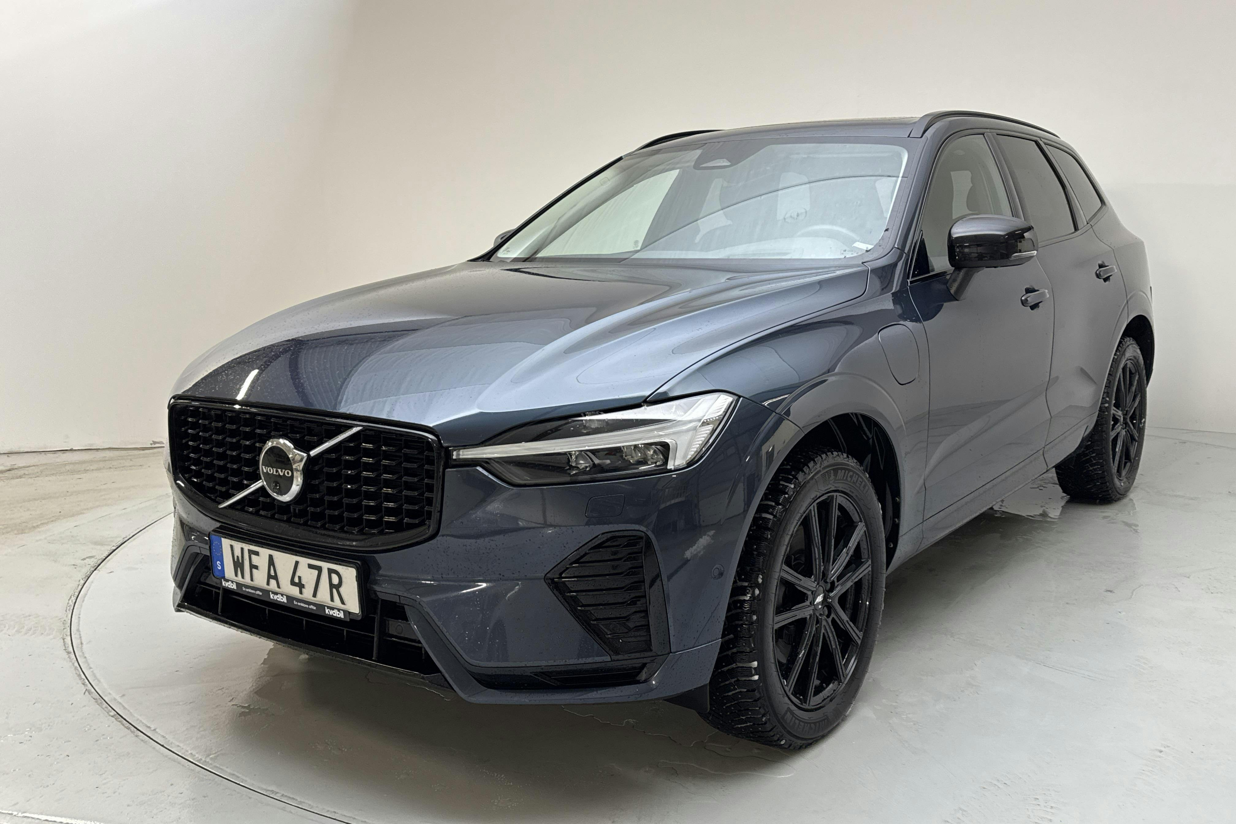 Presentation photo 1 of 19: Volvo XC60 T6 AWD Recharge (350hk) - 78 810 km - Automatic - Dark Blue - 2023