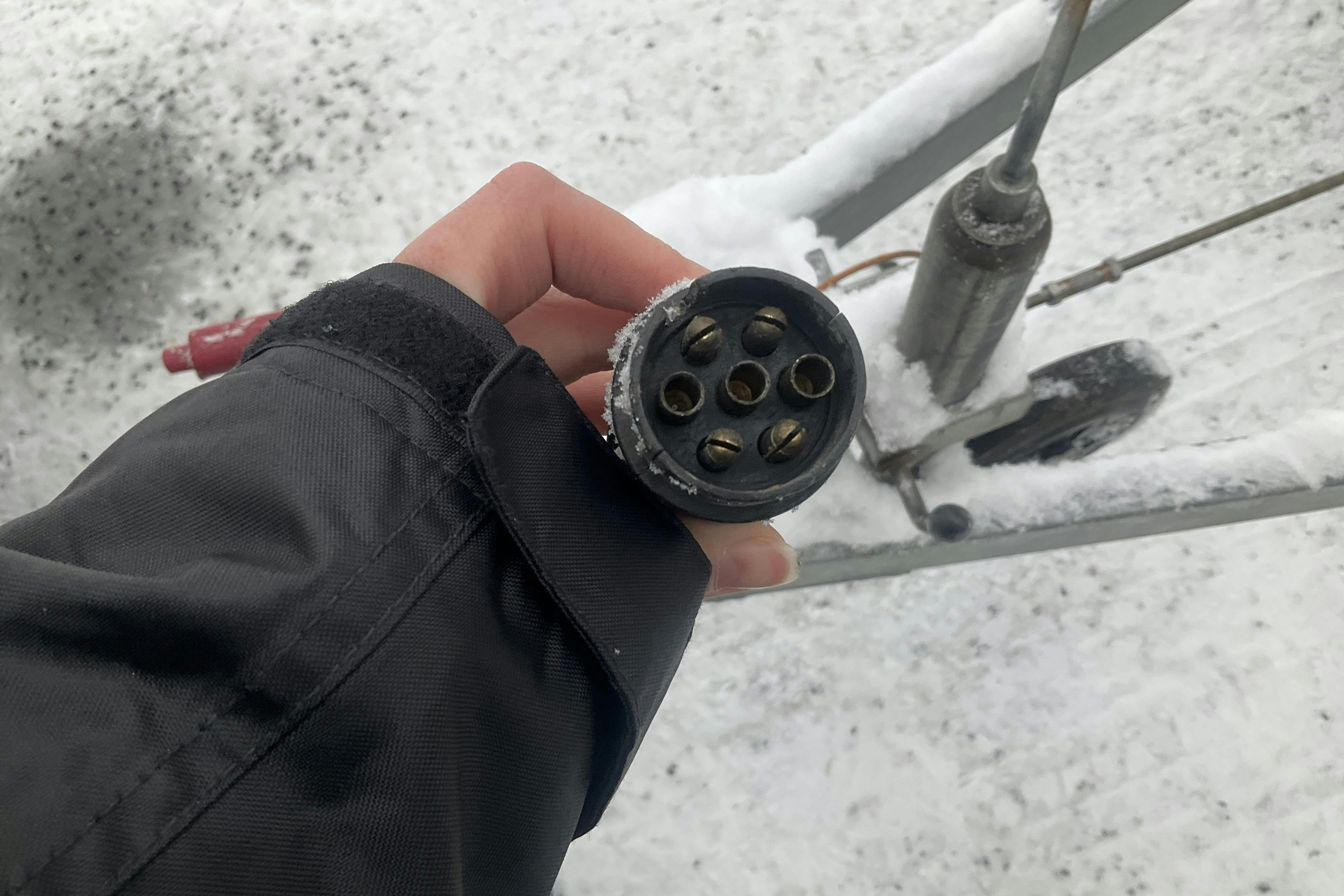 Presentationsfoto 8 av 8: REKO Trailer FF 1901 Kåpsläpvagn med tippfunktion släpvagn - 0 km - grå - 2009