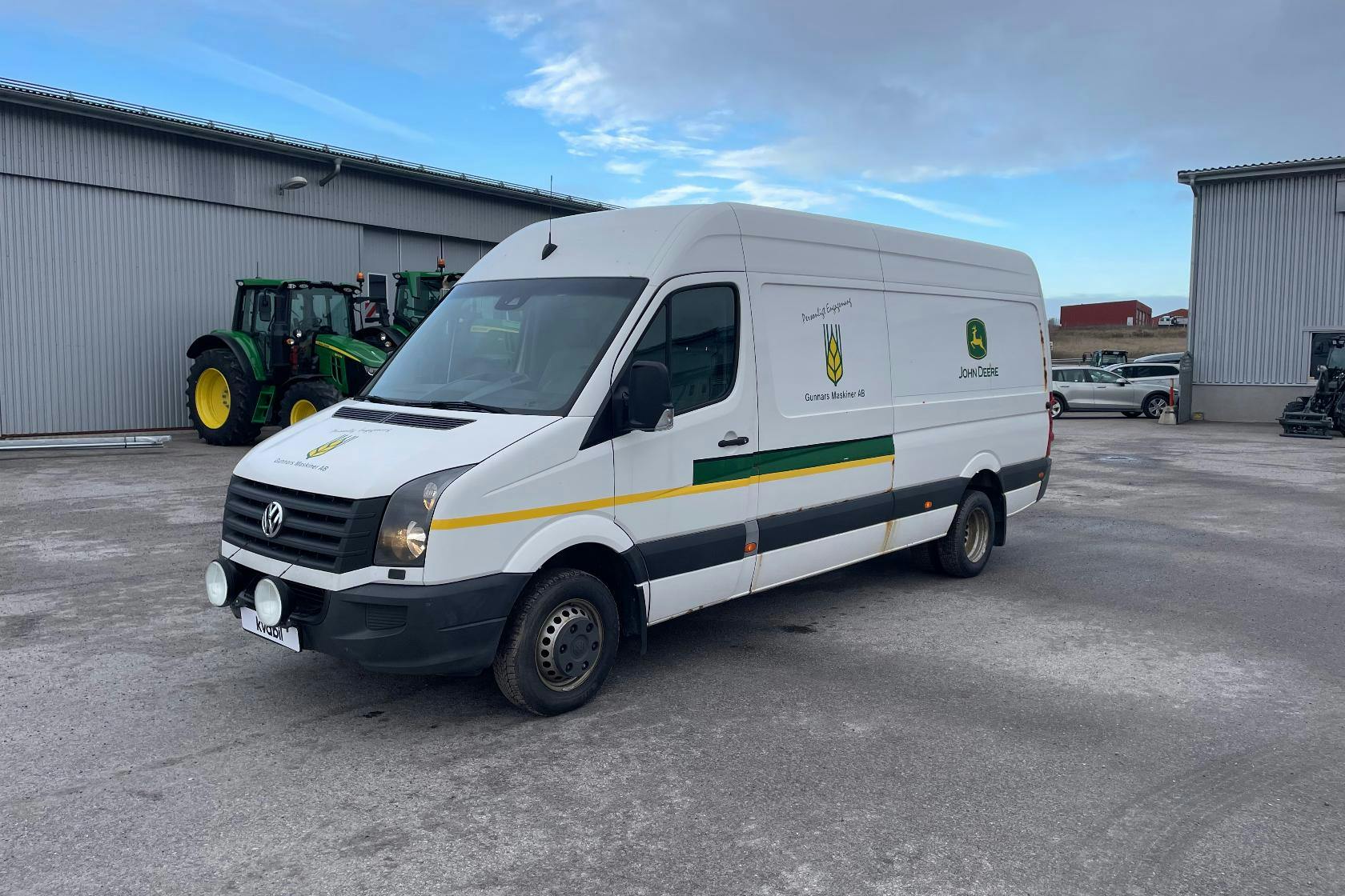 Presentationsfoto 1 av 51: VOLKSWAGEN Crafter 50 2.0 TDI - 366 198 km - Manuell - vit - 2016