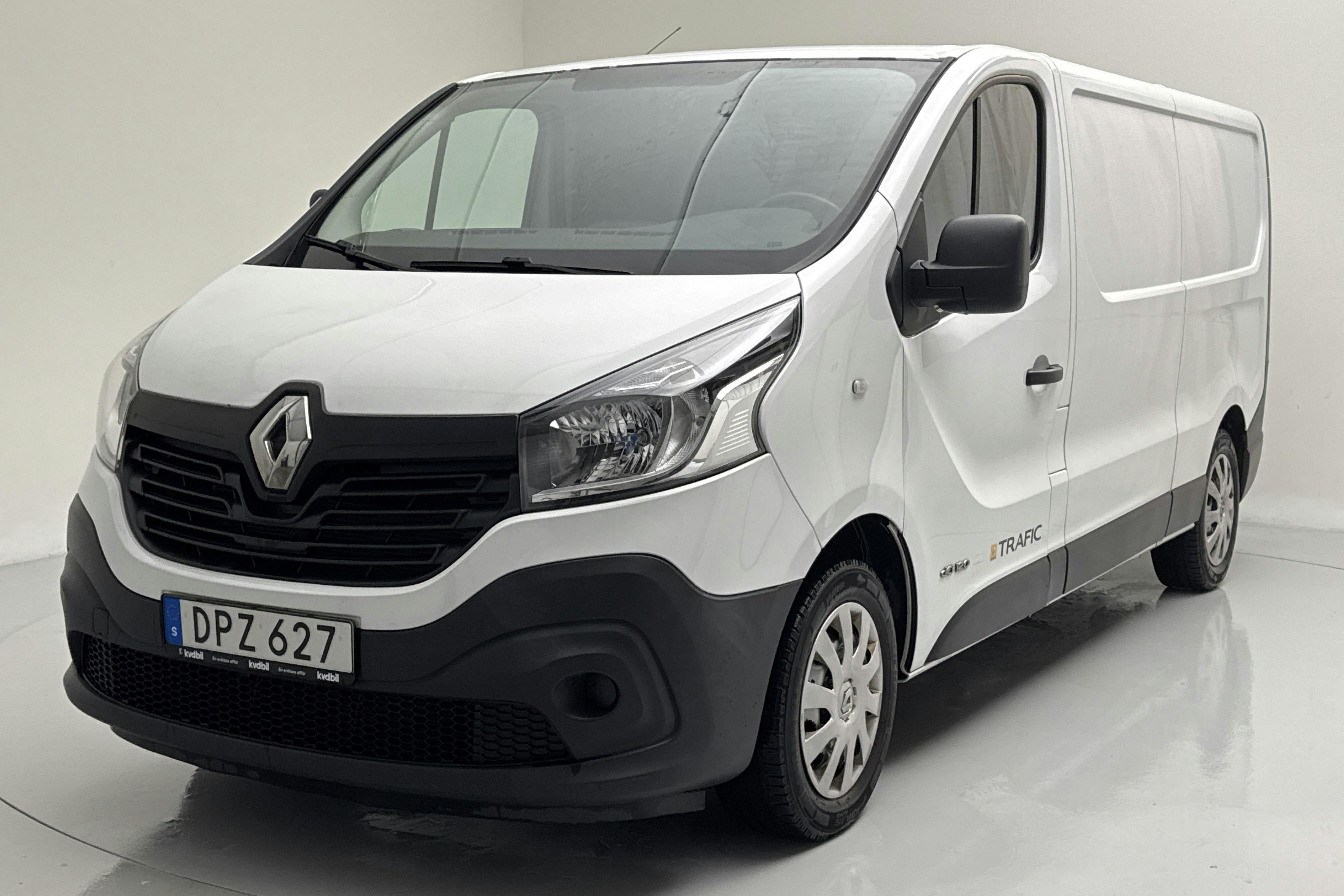 Presentationsfoto 1 av 14: Renault Trafic 1.6 dCi Skåp (120hk) - 9 435 mil - Manuell - vit - 2015