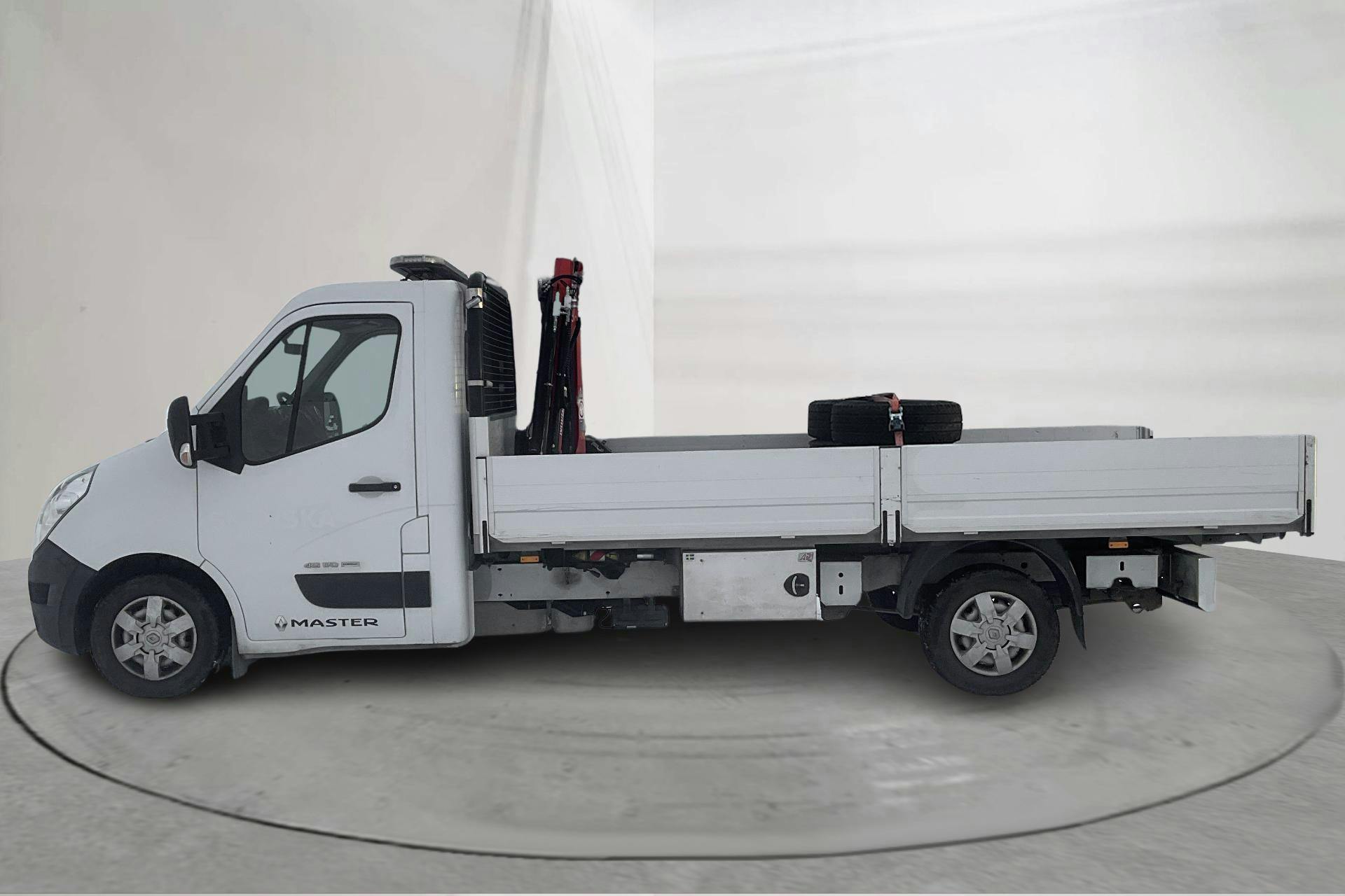 Presentation photo 2 of 15: Renault Master 2.3 dCi Pickup/Chassi 2WD (170hk) - 76 170 km - Manual - white - 2017