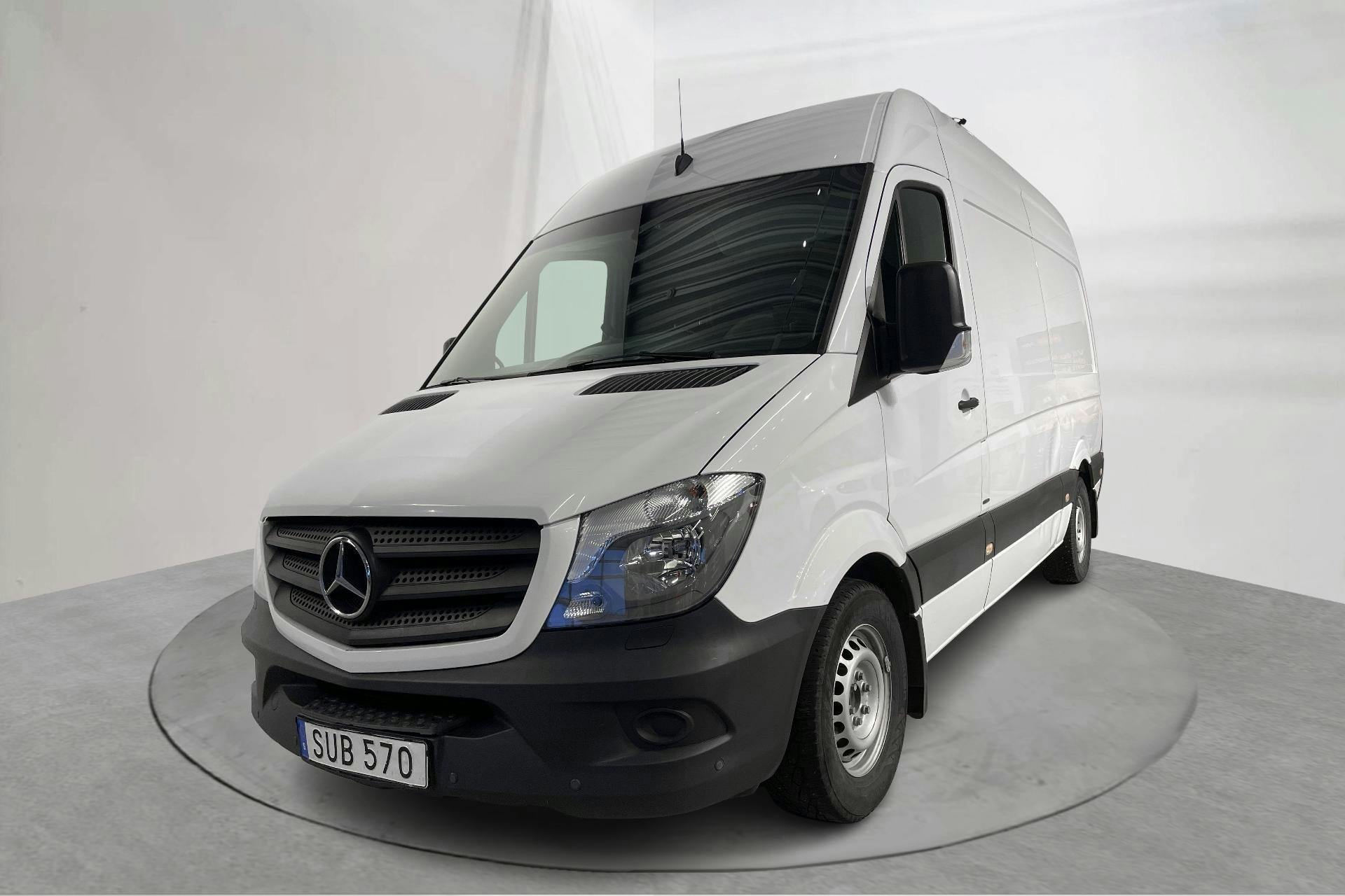 Presentation photo 1 of 17: Mercedes Sprinter 316 CDI (163hk) - 333 940 km - Automatic - white - 2018