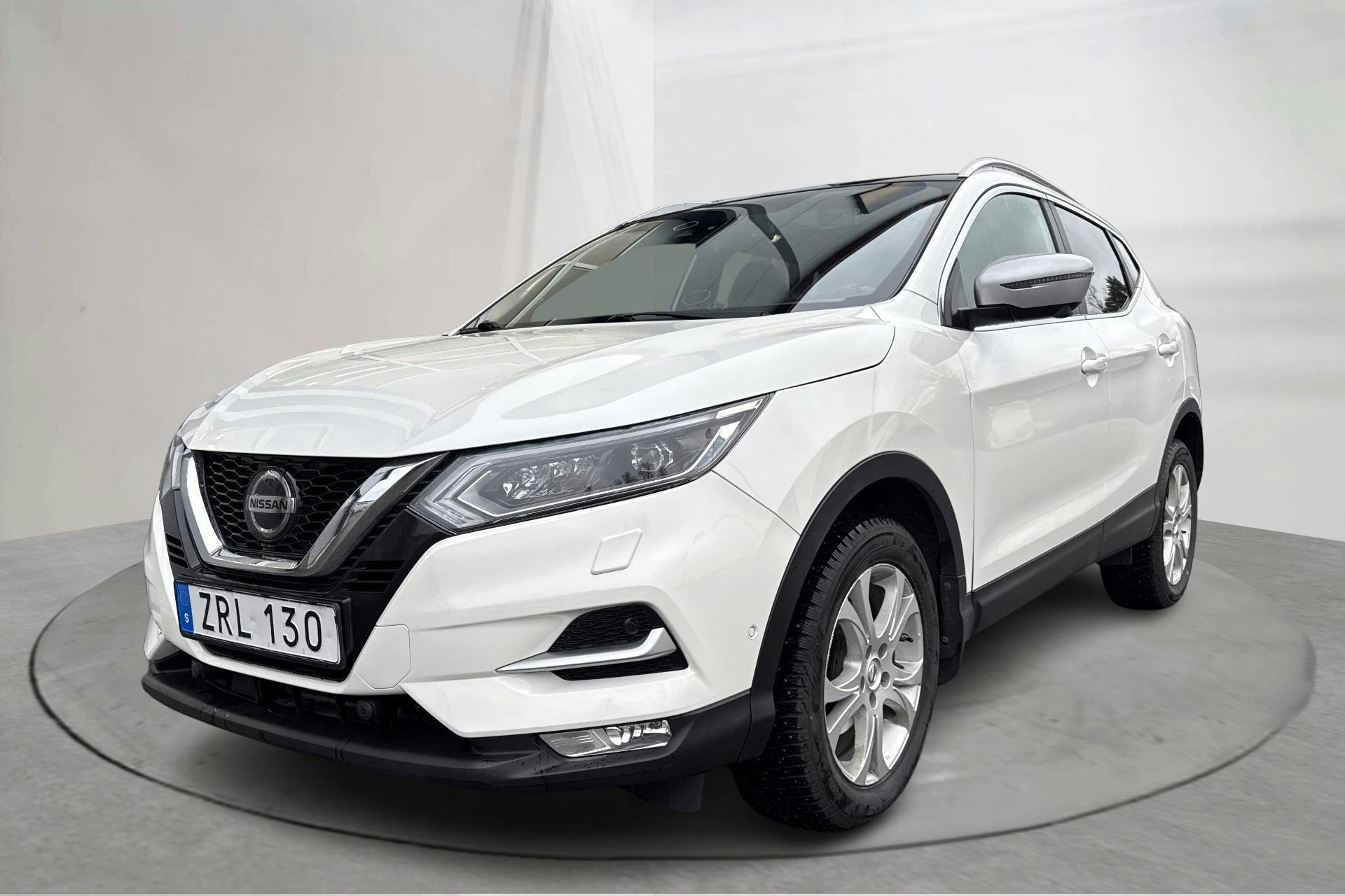 Presentationsfoto 1 av 21: Nissan Qashqai 1.2 DIG-T (115hk) - 14 637 mil - Automat - vit - 2018