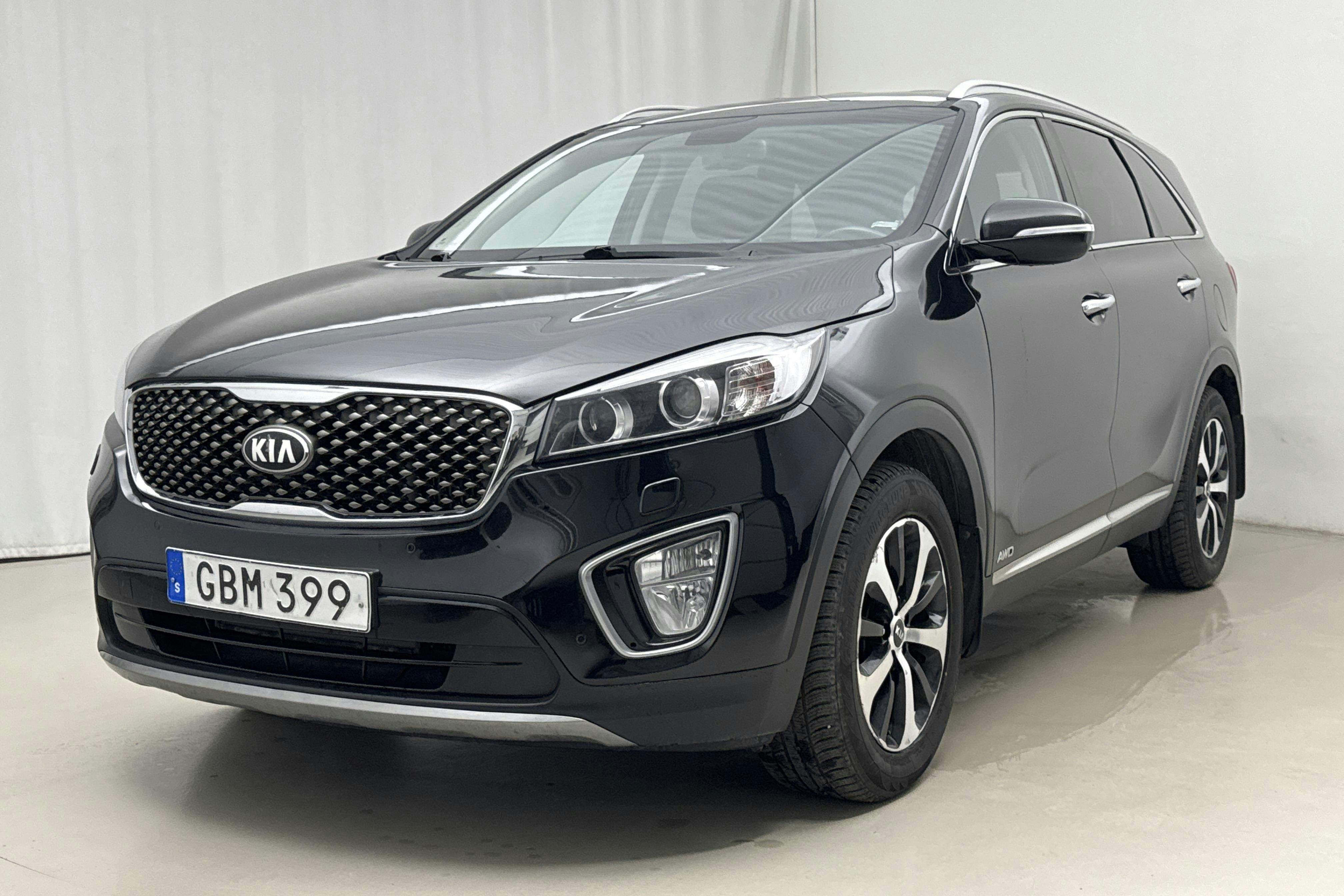 Presentation photo 1 of 22: KIA Sorento 2.2 CRDi (200hk) - 244 980 km - Automatic - black - 2017