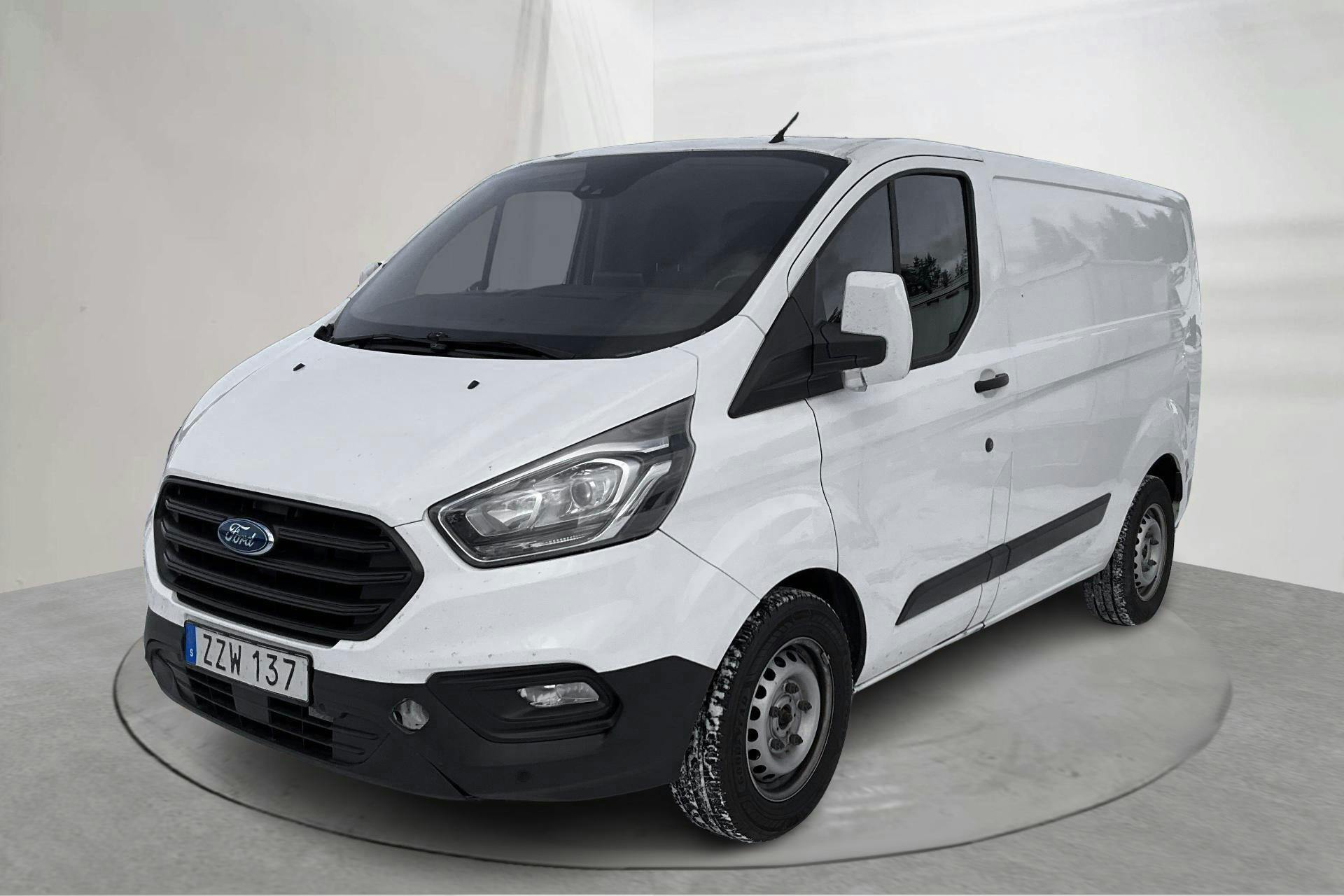 Præsentationsfoto 1 af 13: Ford Transit Custom 280 (130hk) - 262 630 kilometer - Salgsautomat - Hvid - 2018