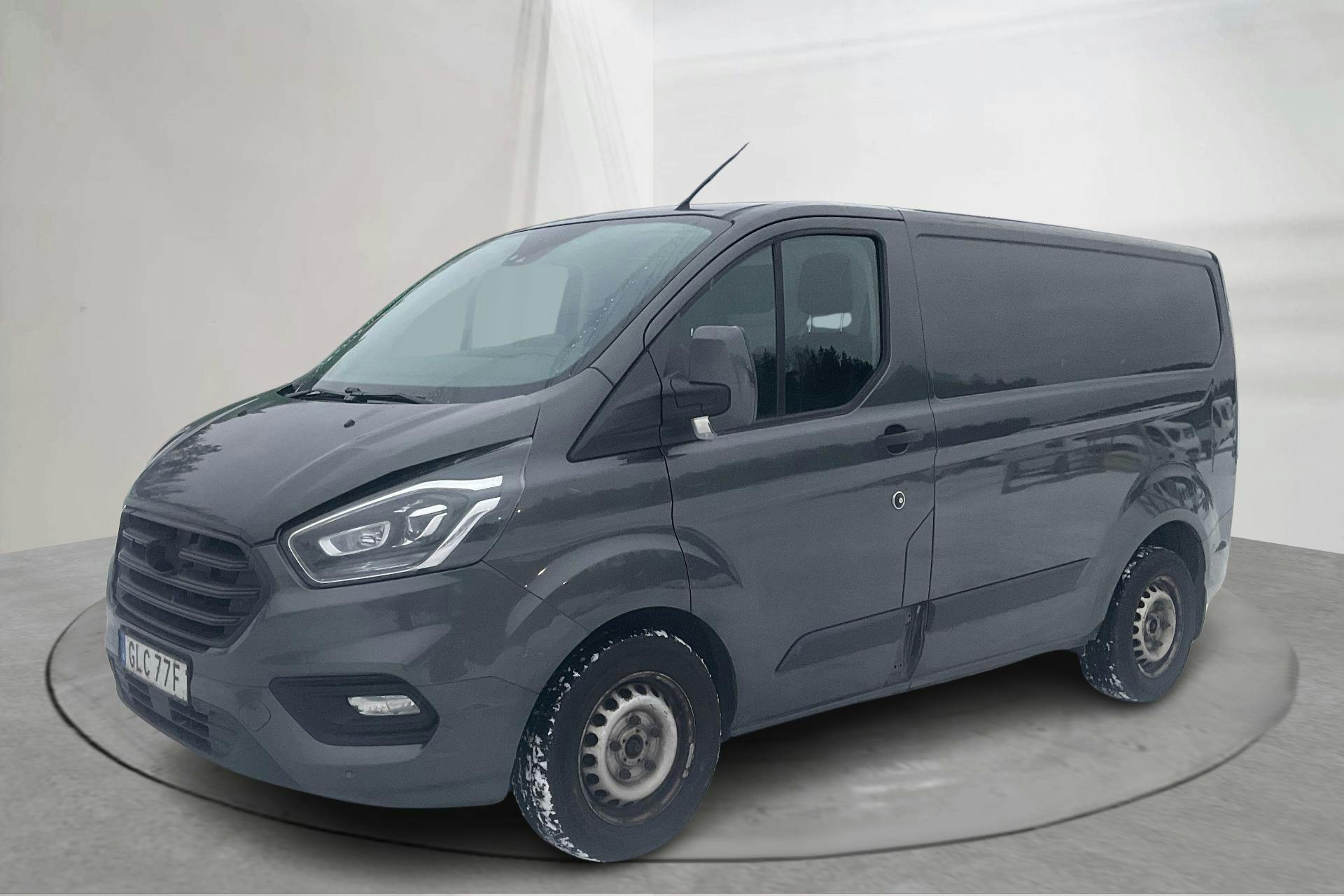 Presentationsfoto 1 av 13: Ford Transit Custom 280 (130hk) - 21 510 mil - Automat - grå - 2019