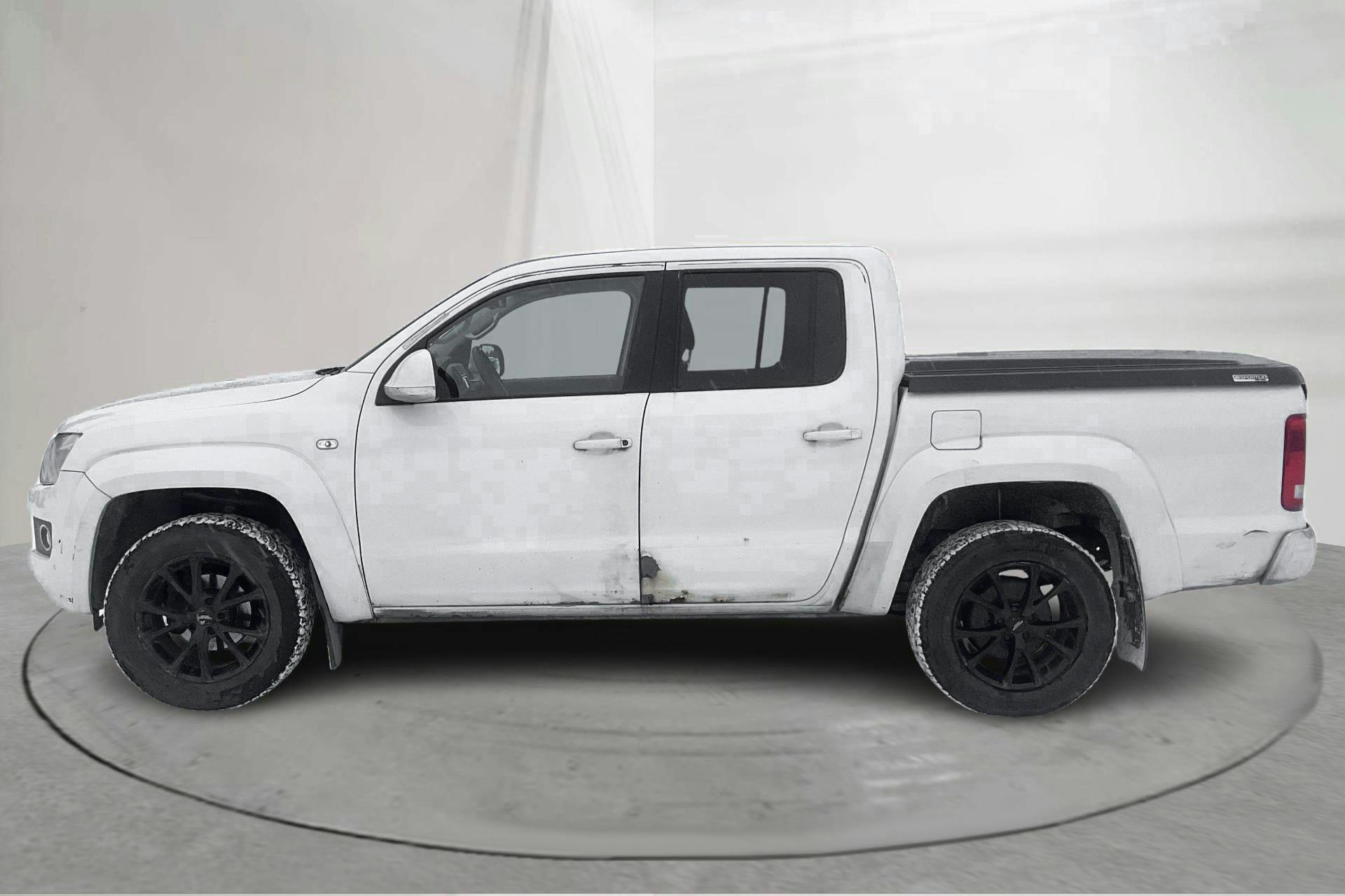 Præsentationsfoto 2 af 13: VW Amarok 2.0 TDI 4motion (180hk) - 299 980 kilometer - Salgsautomat - Hvid - 2013