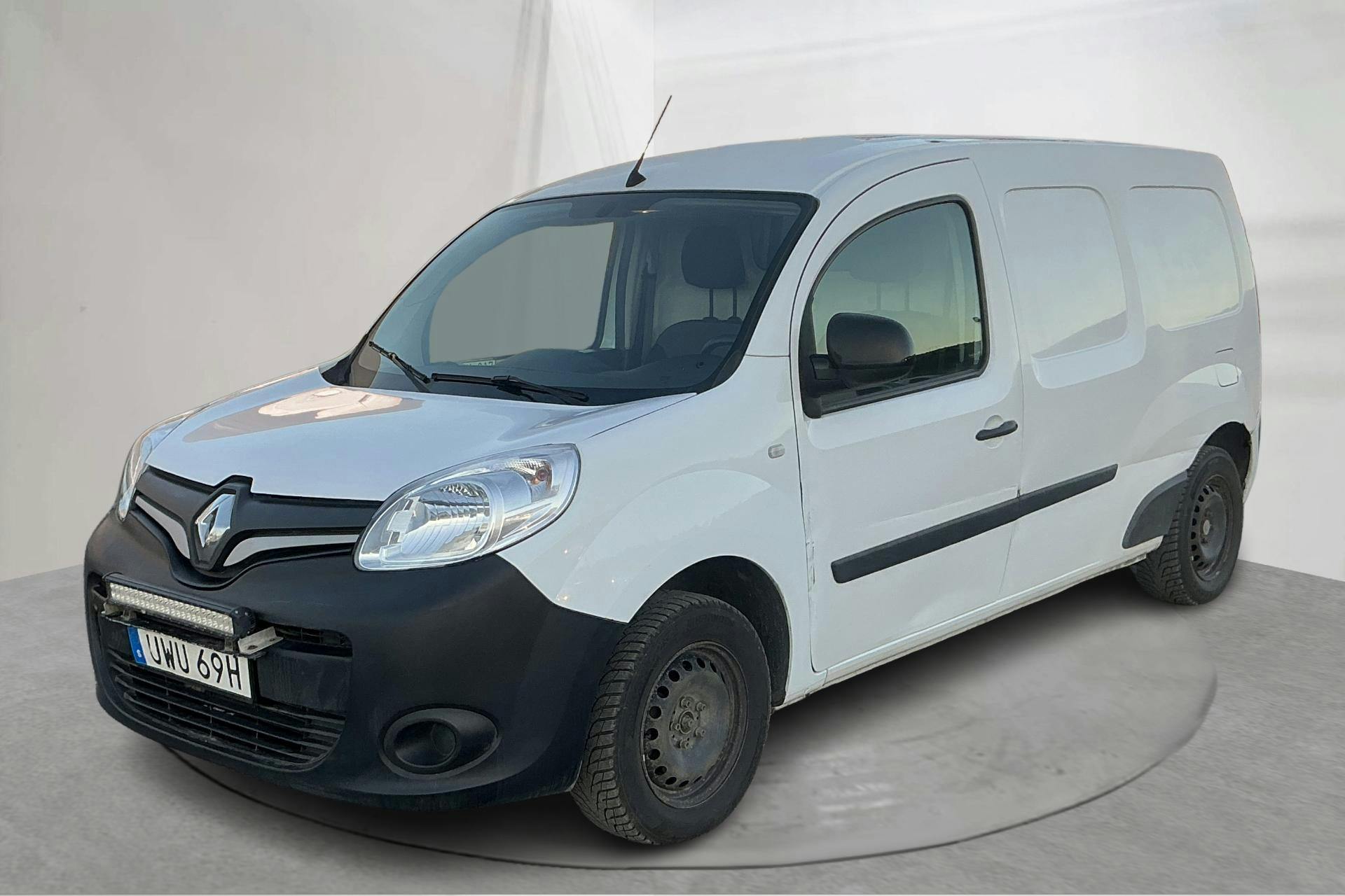 Presentation photo 1 of 13: Renault Kangoo 1.5 dCi Maxi Skåp (115hk) - 532 450 km - Manual - white - 2021