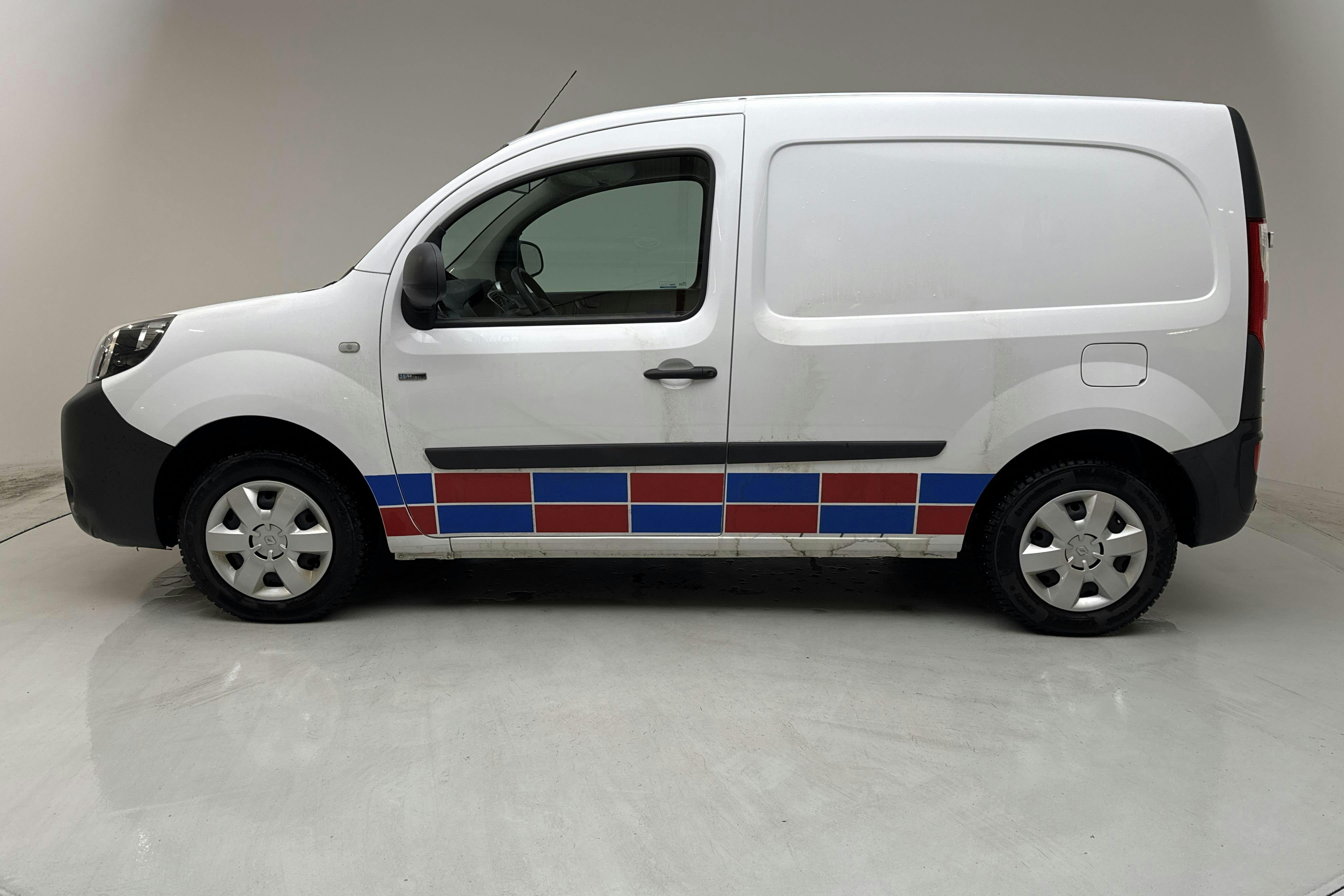 Presentation photo 2 of 14: Renault Kangoo Z.E Power Plus 33kWh Skåp (60hk) - 66 980 km - Automatic - white - 2021