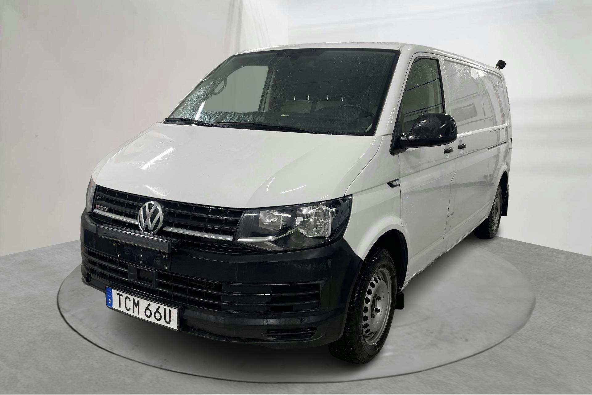 Presentation photo 1 of 16: VW Transporter T6 2.0 TDI BMT Skåp 4MOTION (150hk) - 160 330 km - Manual - white - 2019