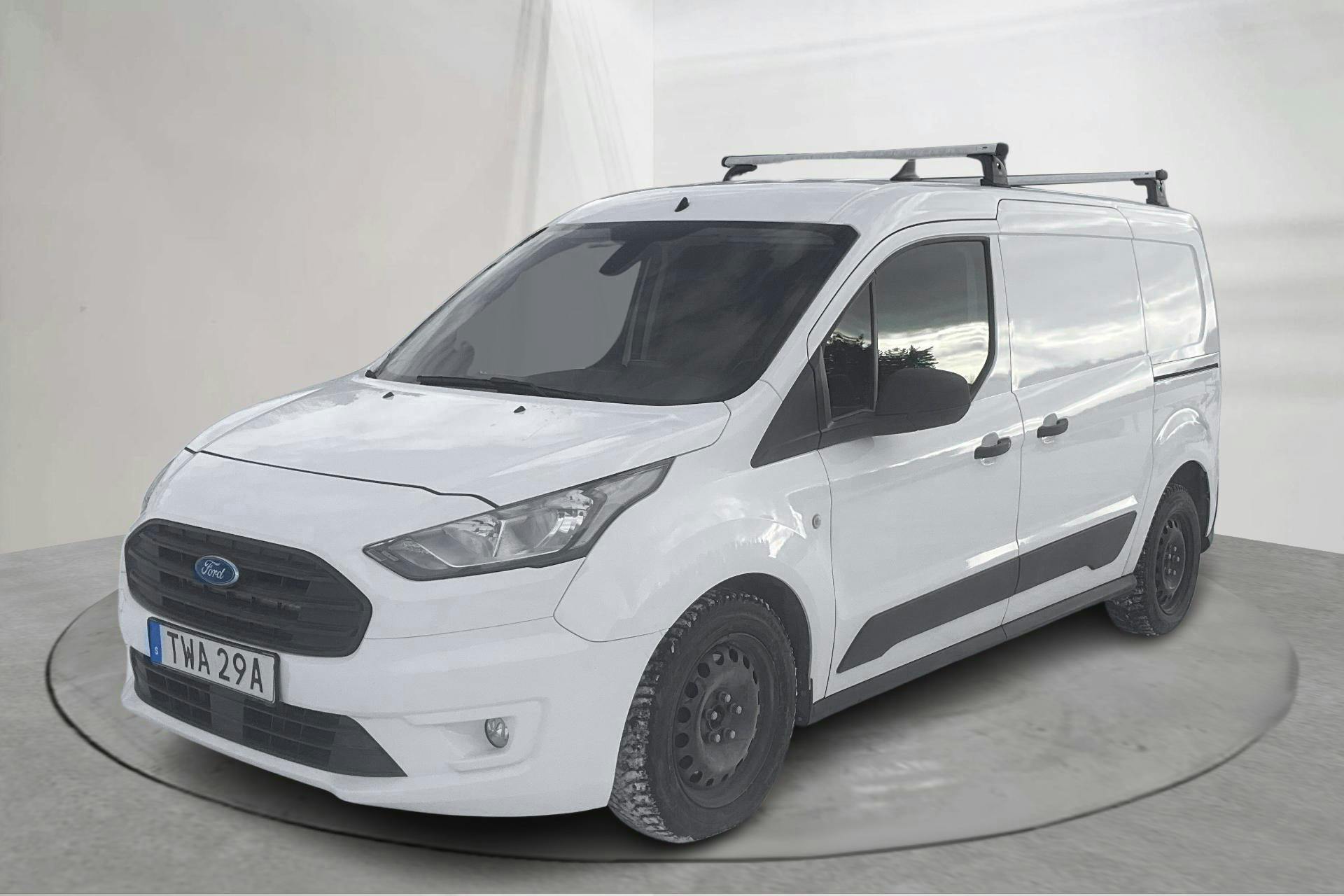 Presentationsfoto 1 av 14: Ford Transit Connect 1.5 EcoBlue (100hk) - 4 259 mil - Automat - vit - 2023