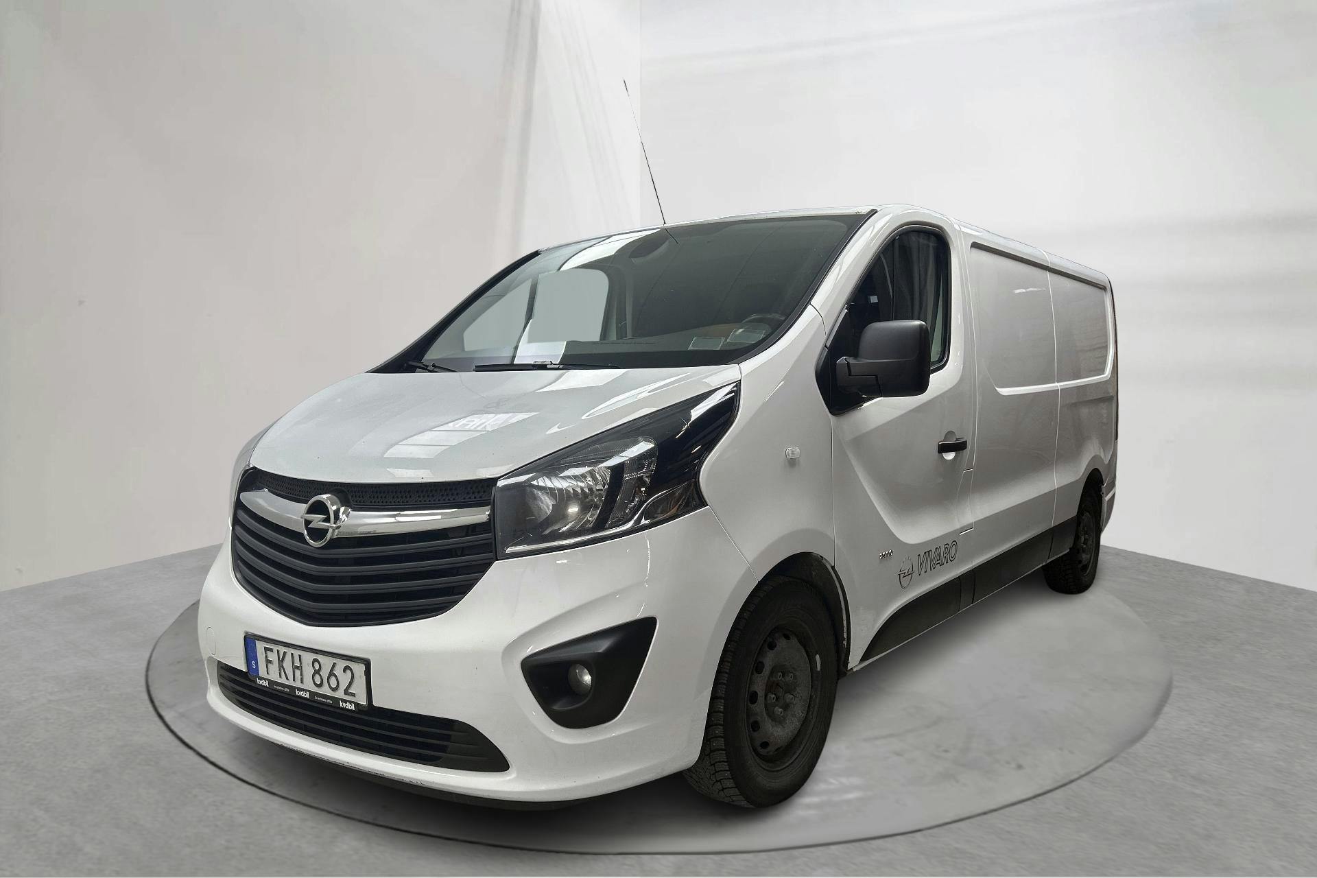 Zdjęcie prezentacyjne 1 z 14: Opel Vivaro 1.6 BITURBO (125hk) - 187 270 km - Manualna - biały - 2017