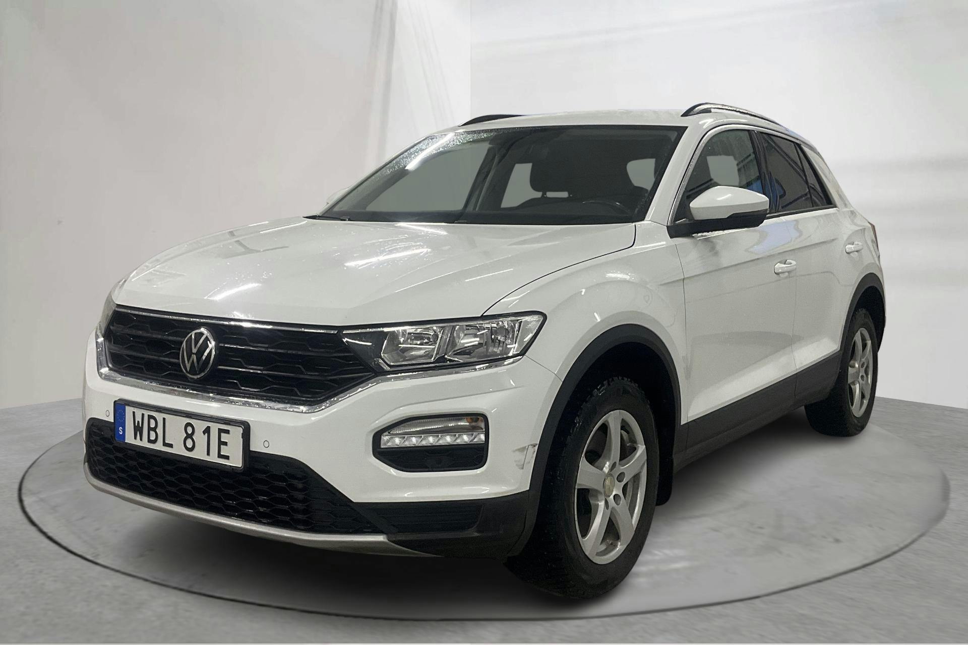 Presentationsfoto 1 av 20: VW T-Roc 2.0 TDI 4MOTION (150hk) - 10 270 mil - Automat - vit - 2021