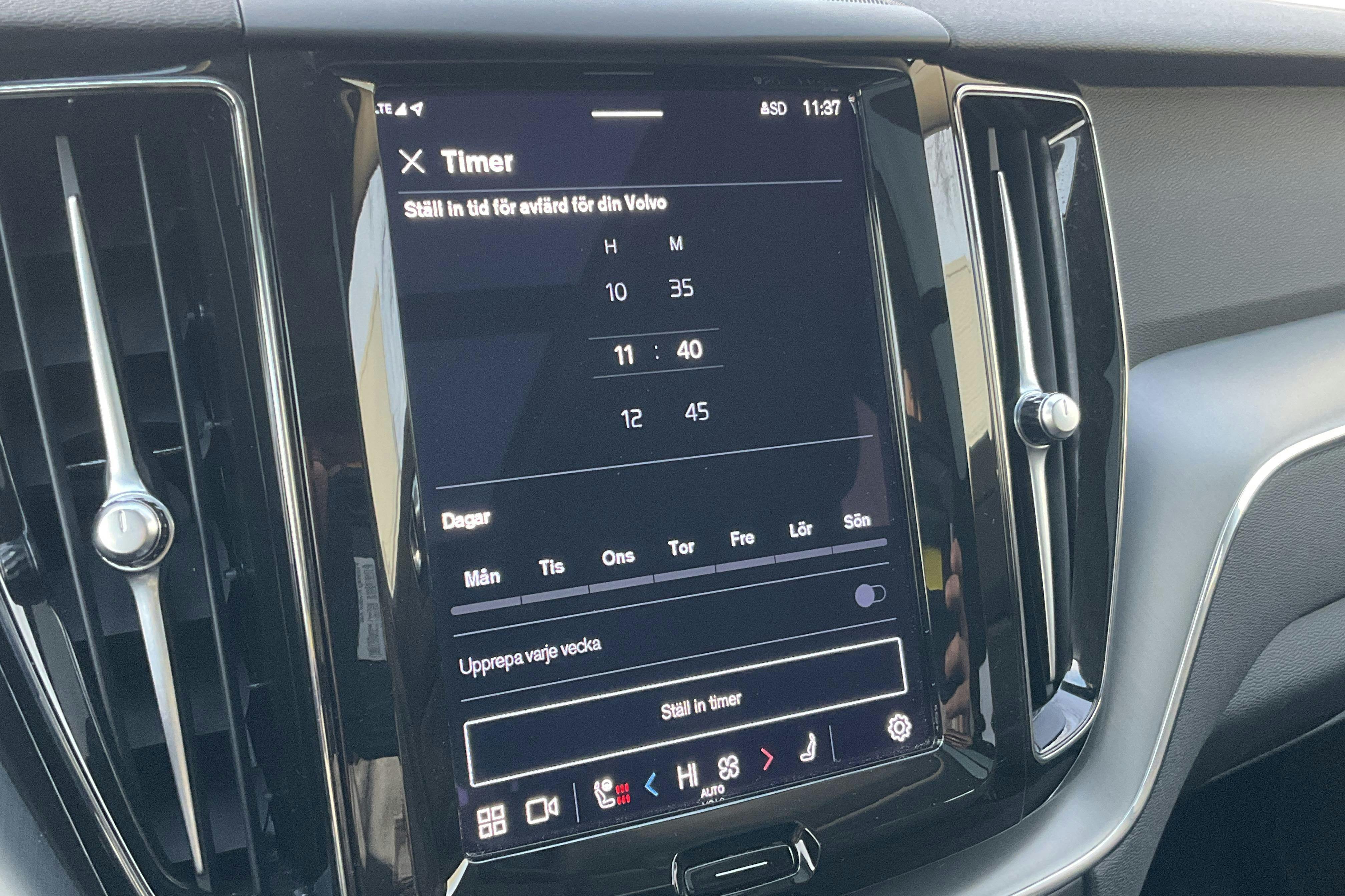 Presentation photo 25 of 25: Volvo XC60 T6 AWD Recharge (350hk) - 97 450 km - Automatic - black - 2023