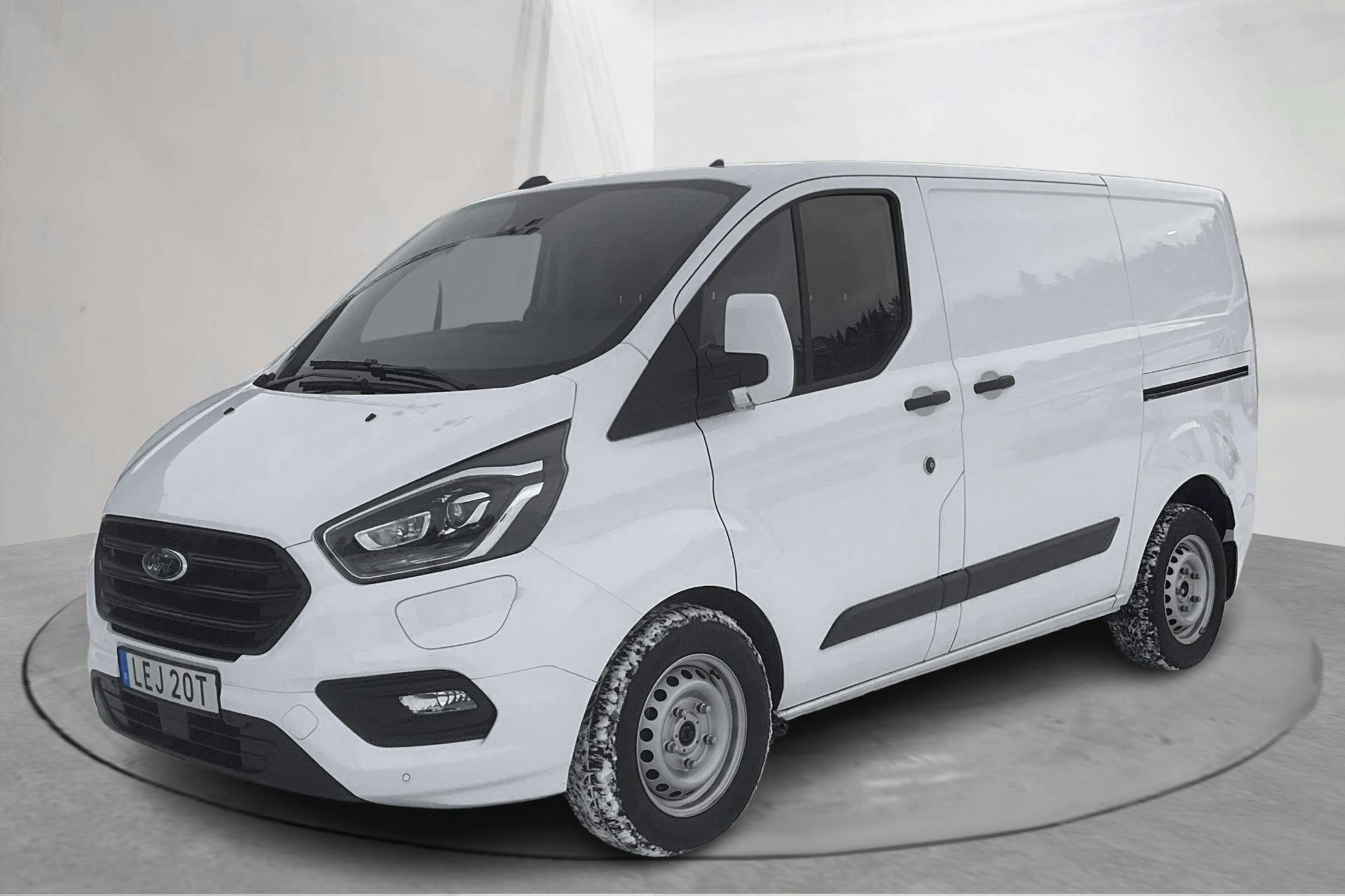 Presentation photo 1 of 17: Ford Transit Custom 340 PHEV (120hk) - 20 540 km - Automatic - white - 2021