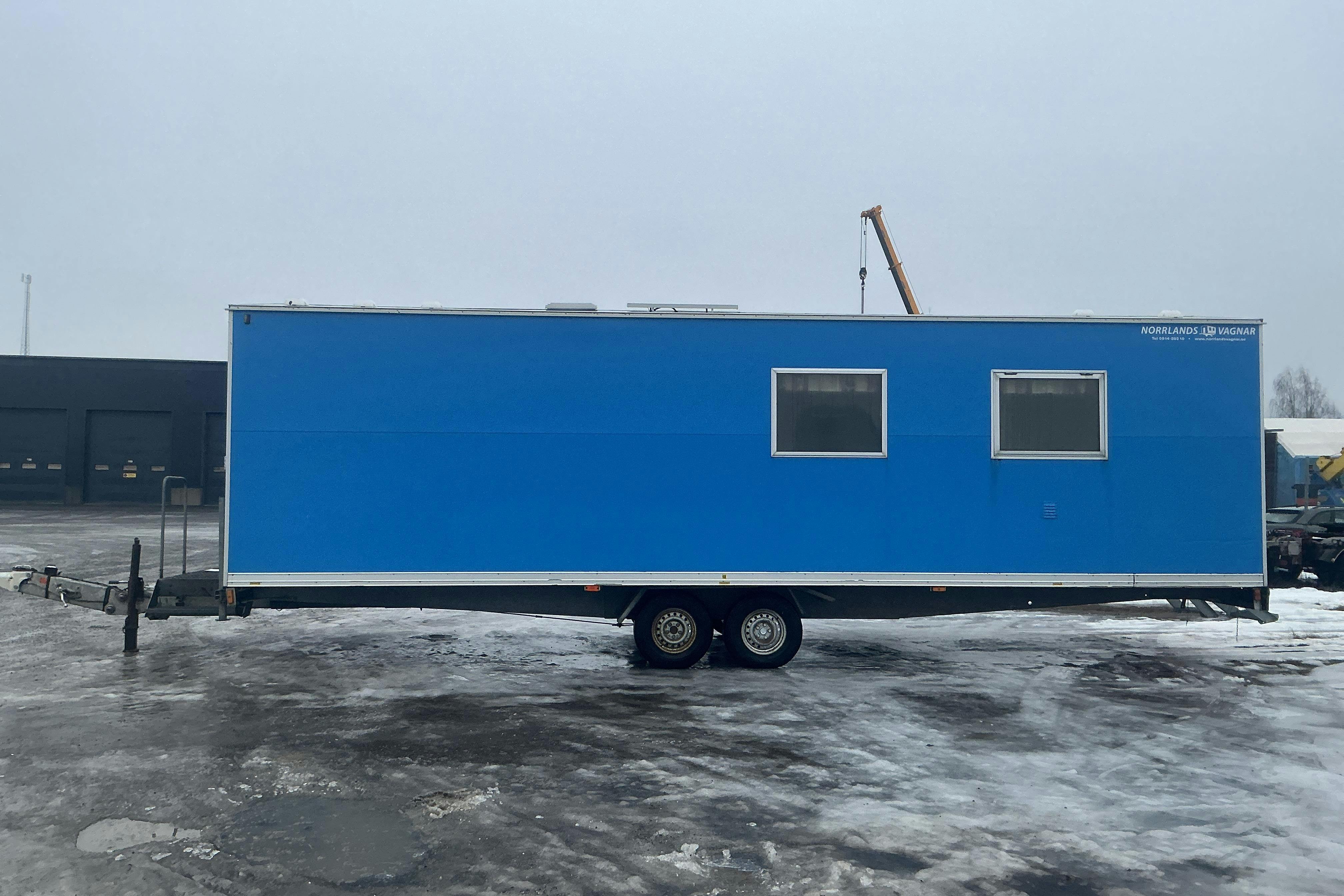 Presentation photo 2 of 36: NORRLANDSVAGN OMFT6-50/ OMFT6-50/ - 0 km - blue - 2011