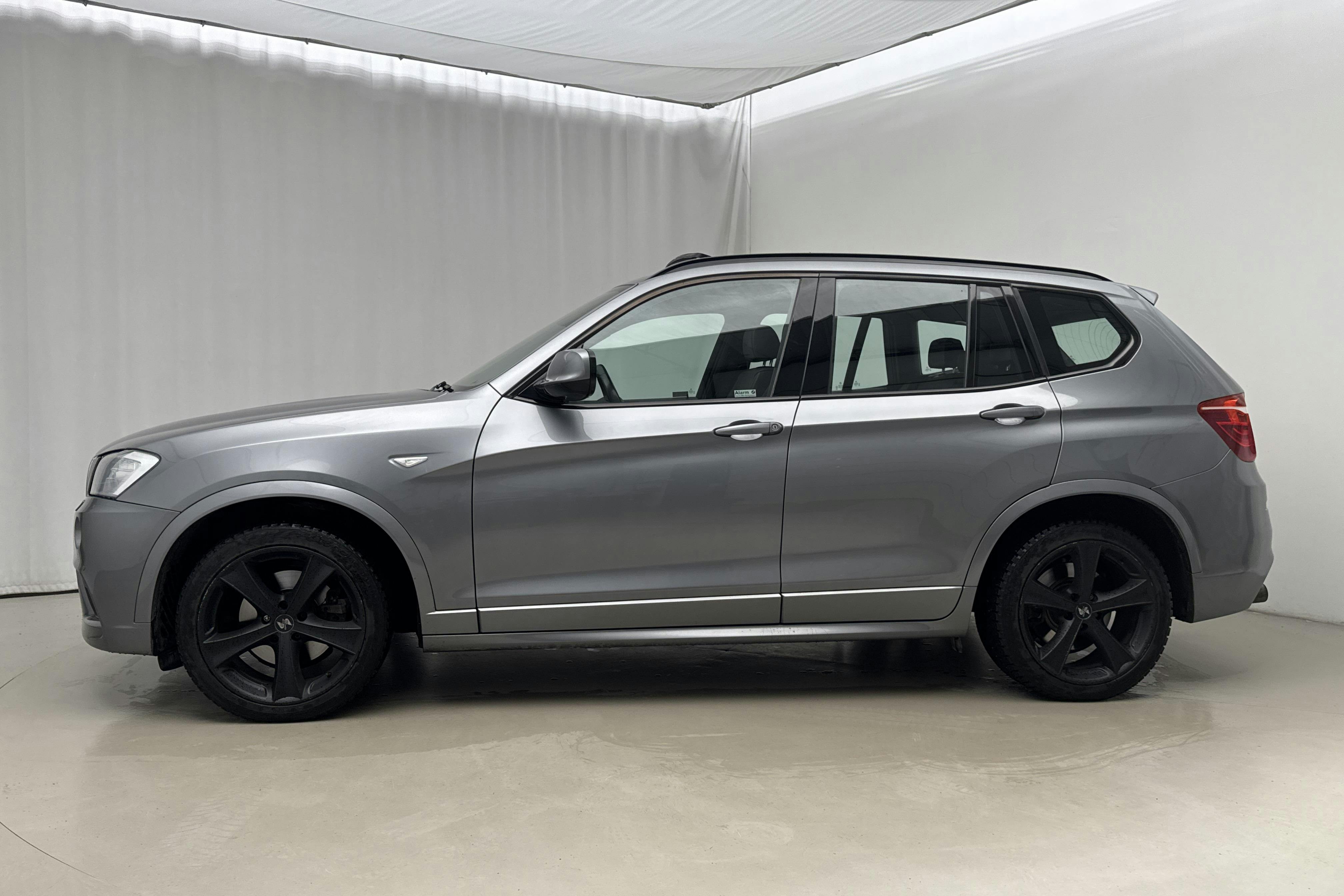 Presentation photo 2 of 20: BMW X3 xDrive20d, F25 (184hk) - 279 940 km - Automatic - gray - 2012