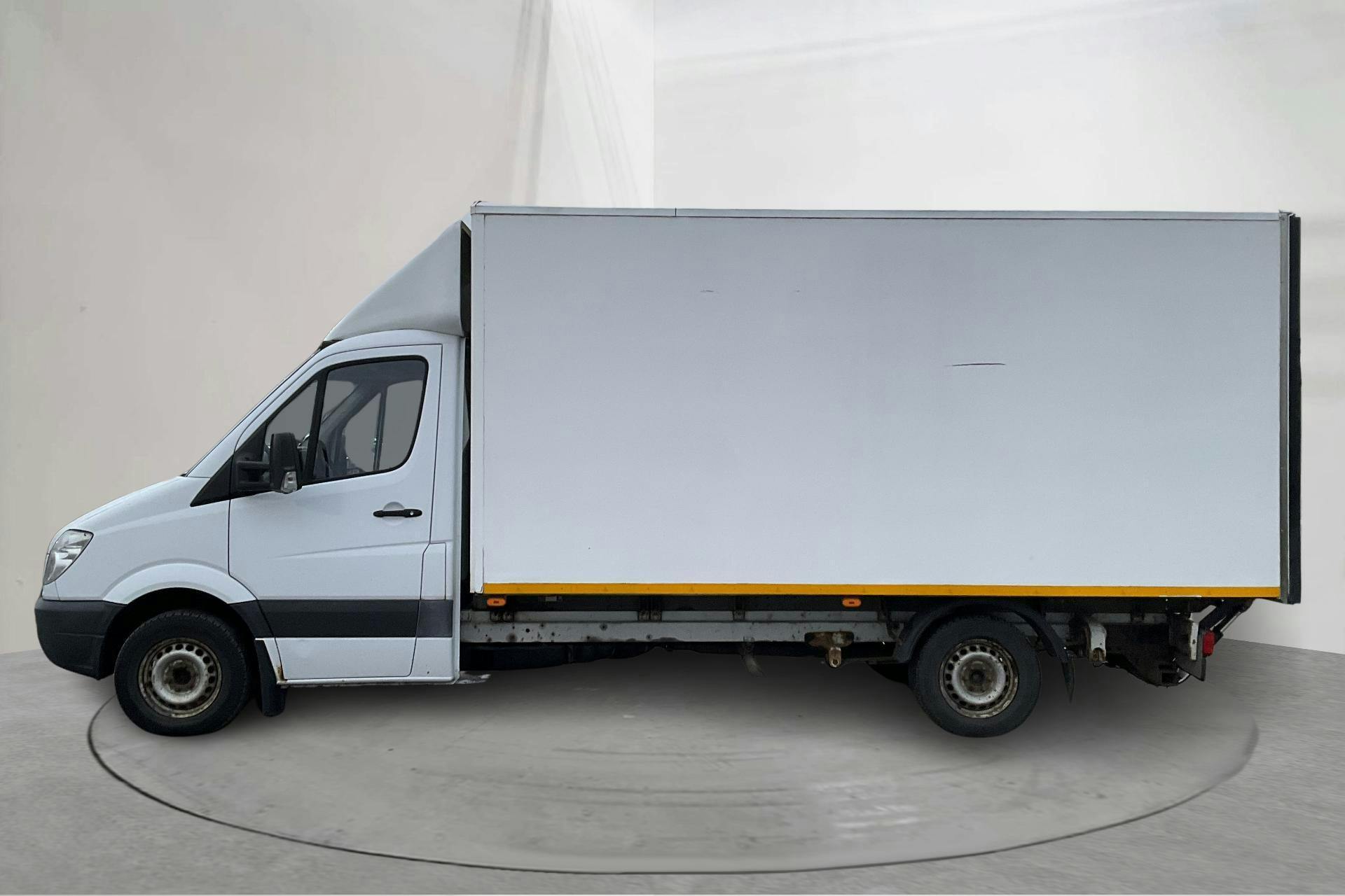 Presentationsfoto 2 av 12: Mercedes Sprinter 316 CDI Volymskåp  (163hk) - 16 866 mil - Automat - vit - 2010