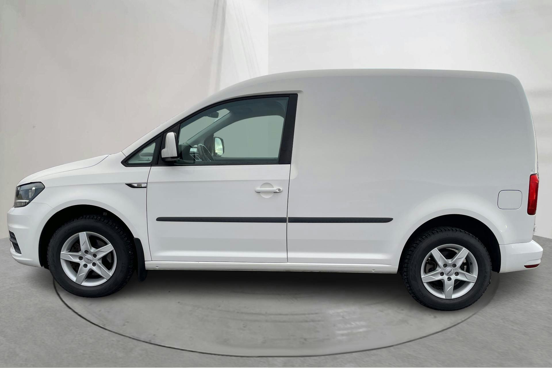 Presentation photo 2 of 13: VW Caddy 1.2 TSI Skåp (84hk) - 79 080 km - Manual - white - 2016