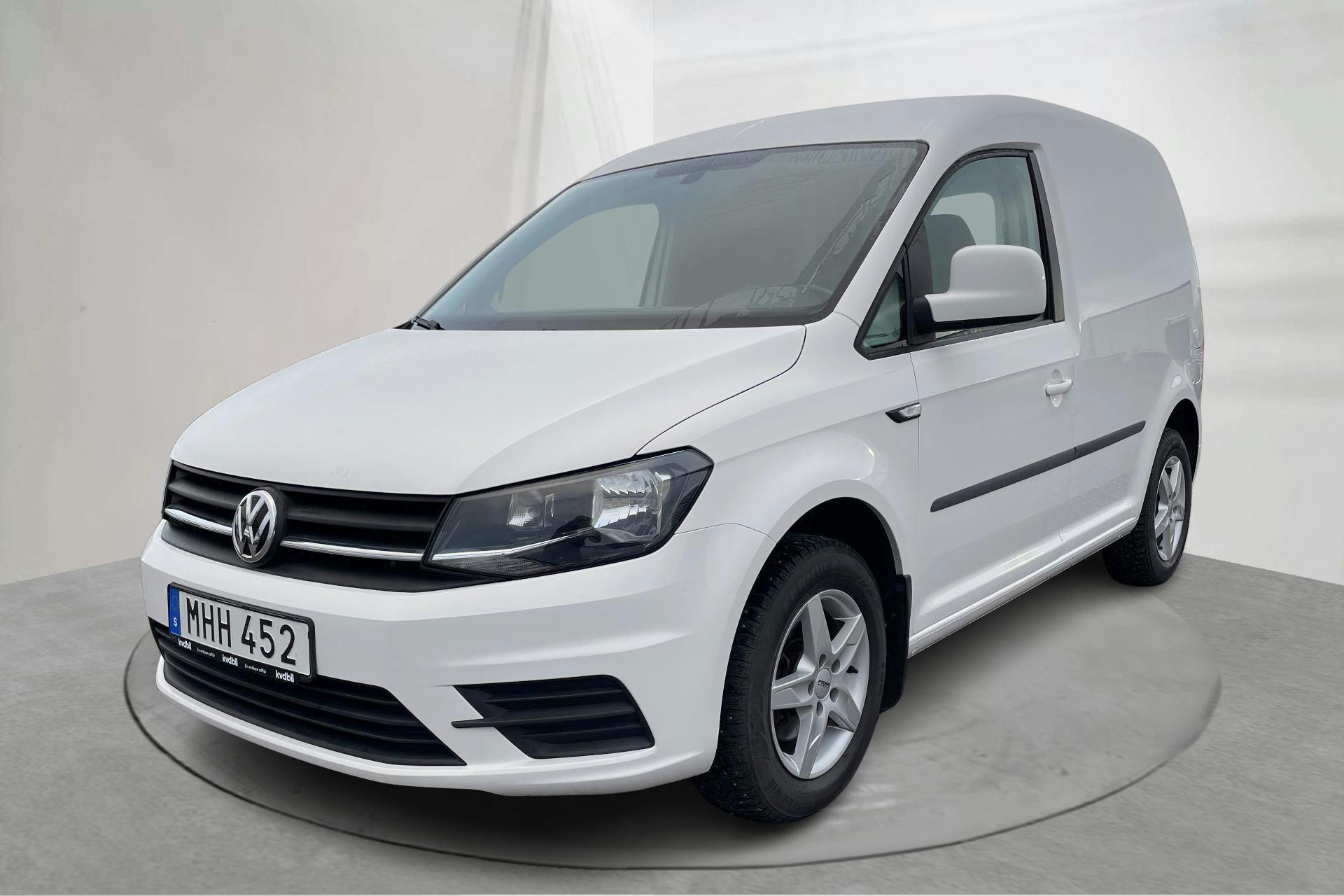 Presentation photo 1 of 13: VW Caddy 1.2 TSI Skåp (84hk) - 79 080 km - Manual - white - 2016
