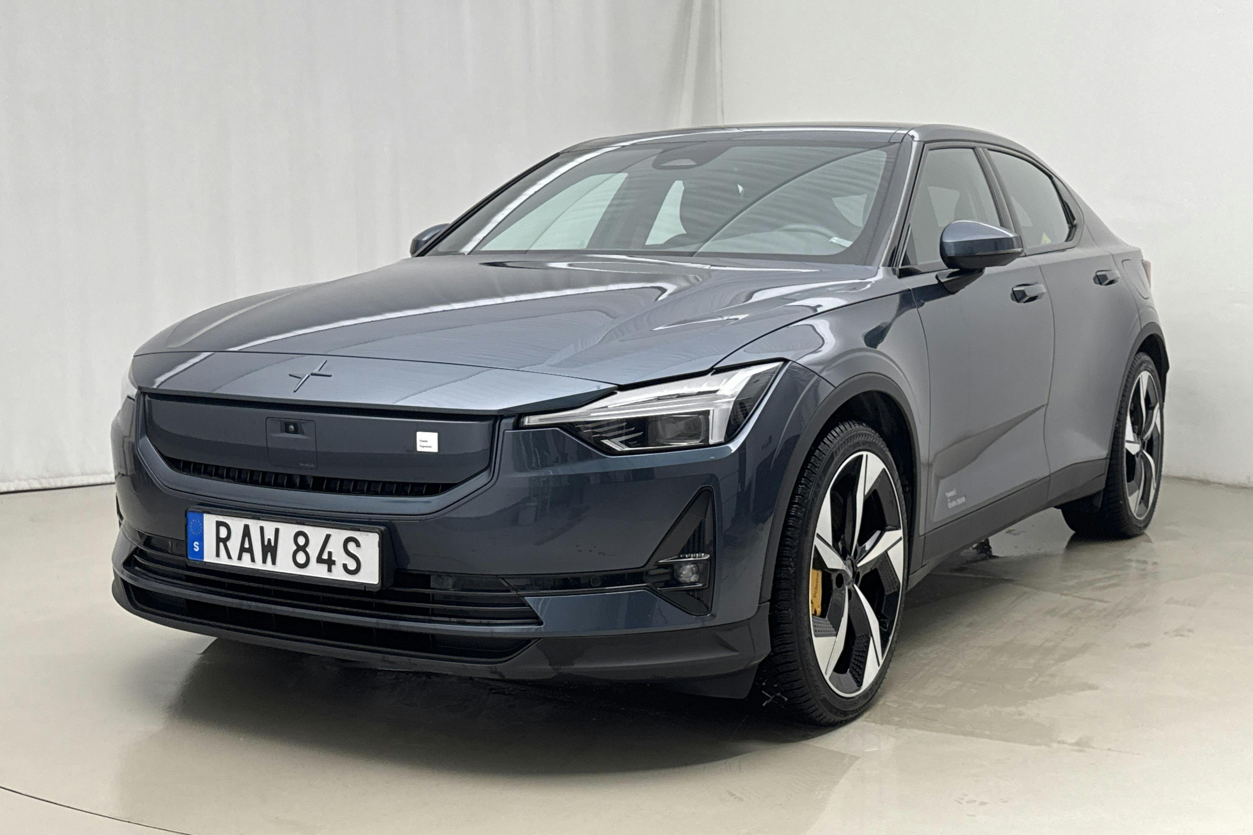 Presentation photo 1 of 30: Polestar 2 Long range Dual motor Performance (470hk) - 61 550 km - Automatic - Dark Blue - 2024