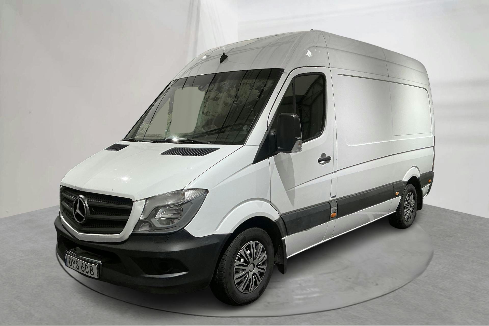 Presentation photo 1 of 12: Mercedes Sprinter 316 CDI (163hk) - 500 260 km - Automatic - white - 2017