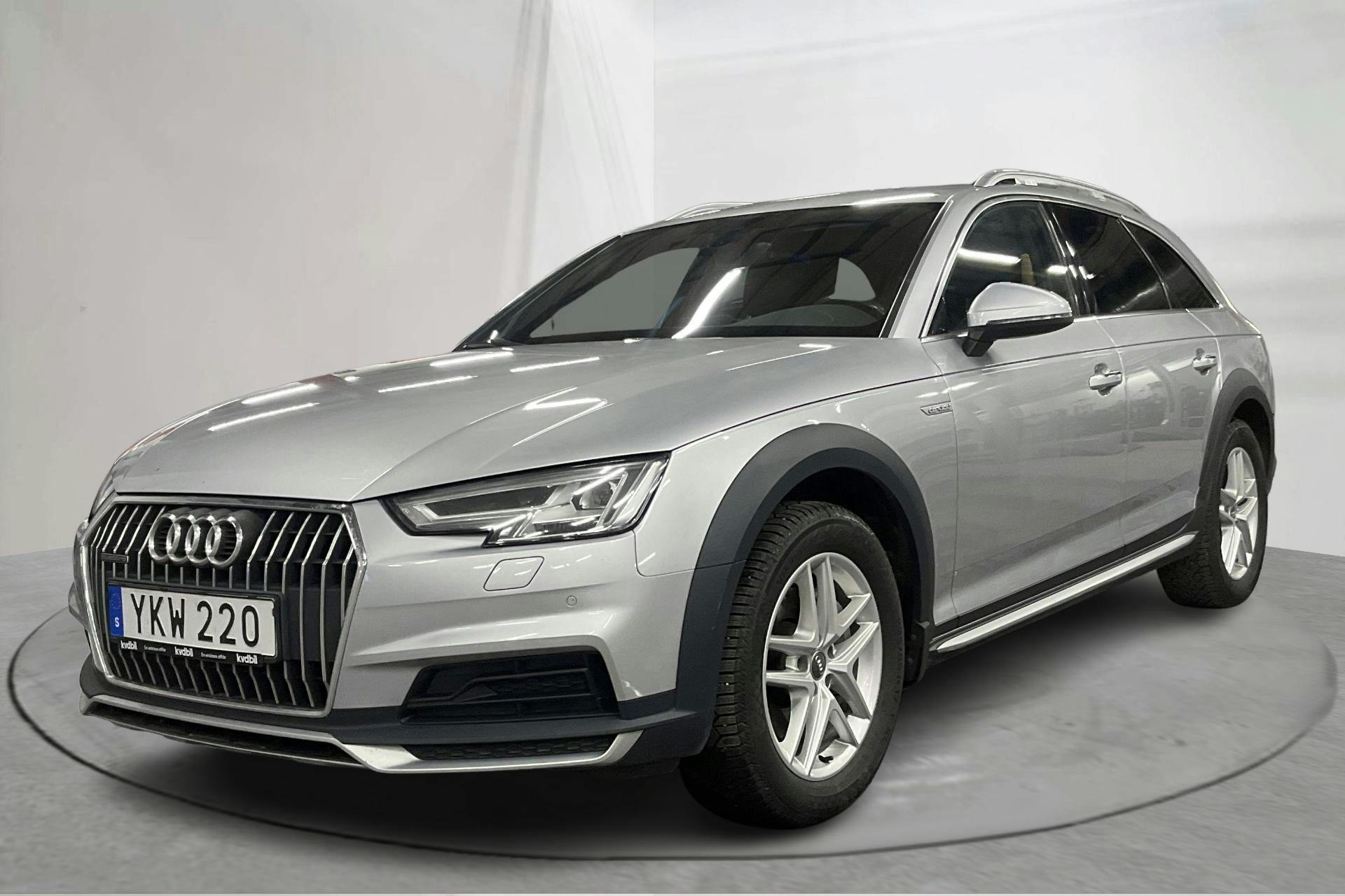 Presentation photo 1 of 14: Audi A4 Allroad 2.0 TDI quattro (190hk) - 173 720 km - Automatic - silver - 2017