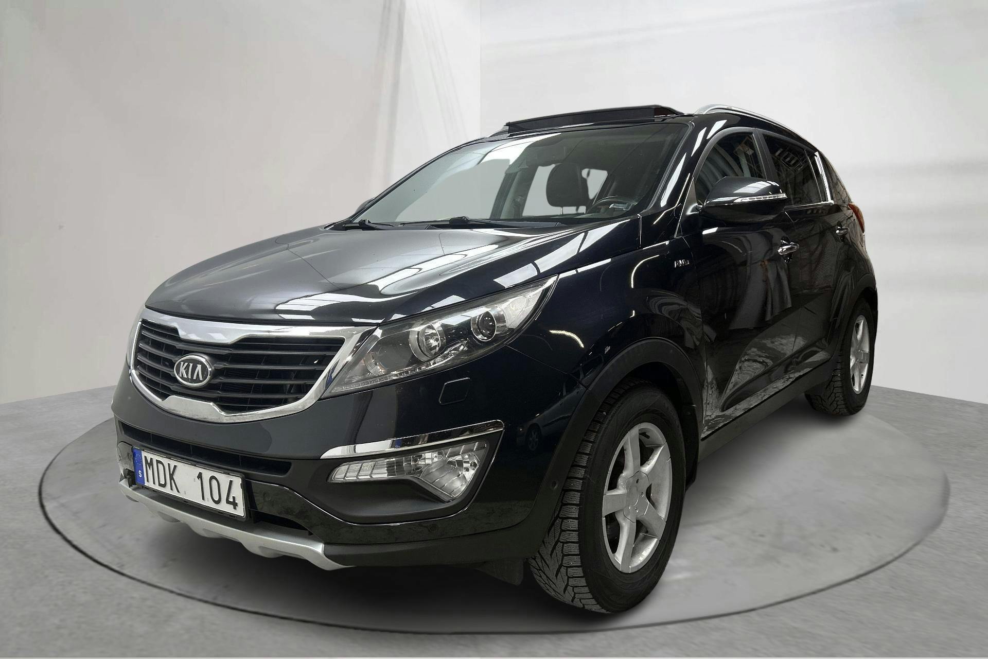 Presentation photo 1 of 17: KIA Sportage 2.0 CRDi AWD (184hk) - 187 590 km - Automatic - black - 2012