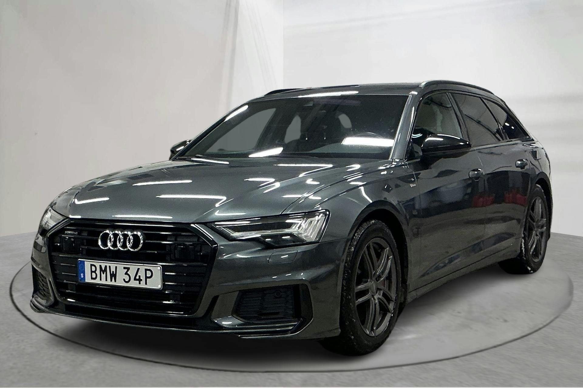 Presentation photo 1 of 19: Audi A6 Avant 55 TFSI e quattro (367hk) - 80 940 km - Automatic - gray - 2021
