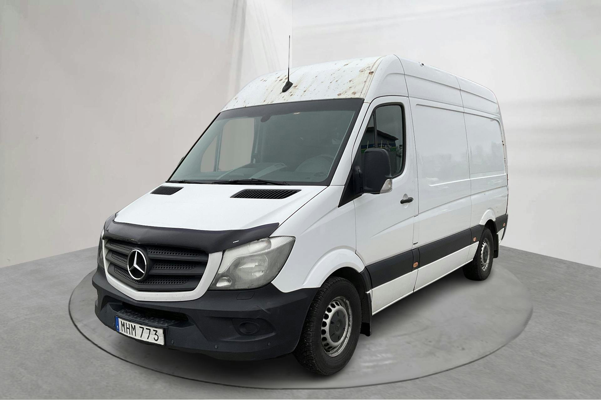 Presentation photo 1 of 12: Mercedes Sprinter 316 CDI (163hk) - 424 070 km - Automatic - white - 2018