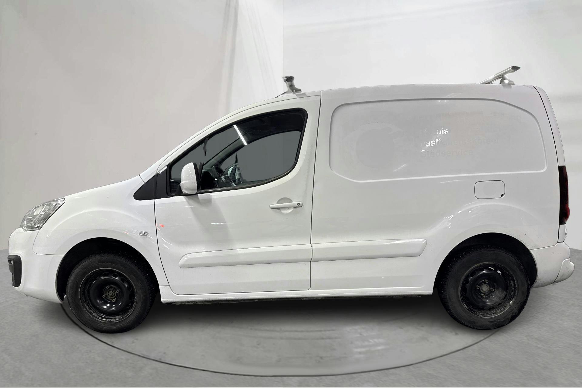 Presentation photo 2 of 13: Citroën Berlingo 1.6 BlueHDi Skåp (100hk) - 160 910 km - Manual - white - 2016