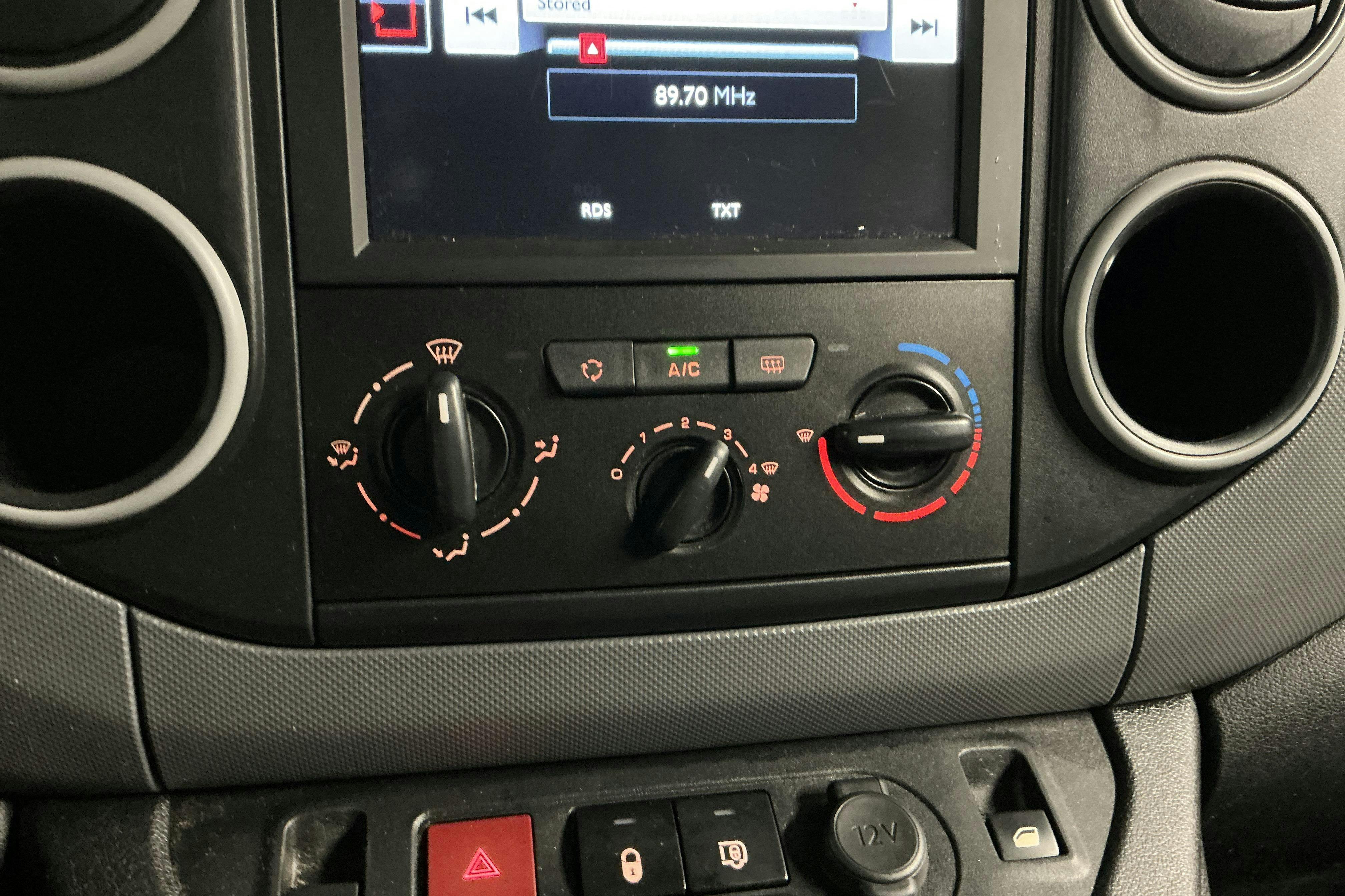 Presentation photo 13 of 13: Citroën Berlingo 1.6 BlueHDi Skåp (100hk) - 160 910 km - Manual - white - 2016