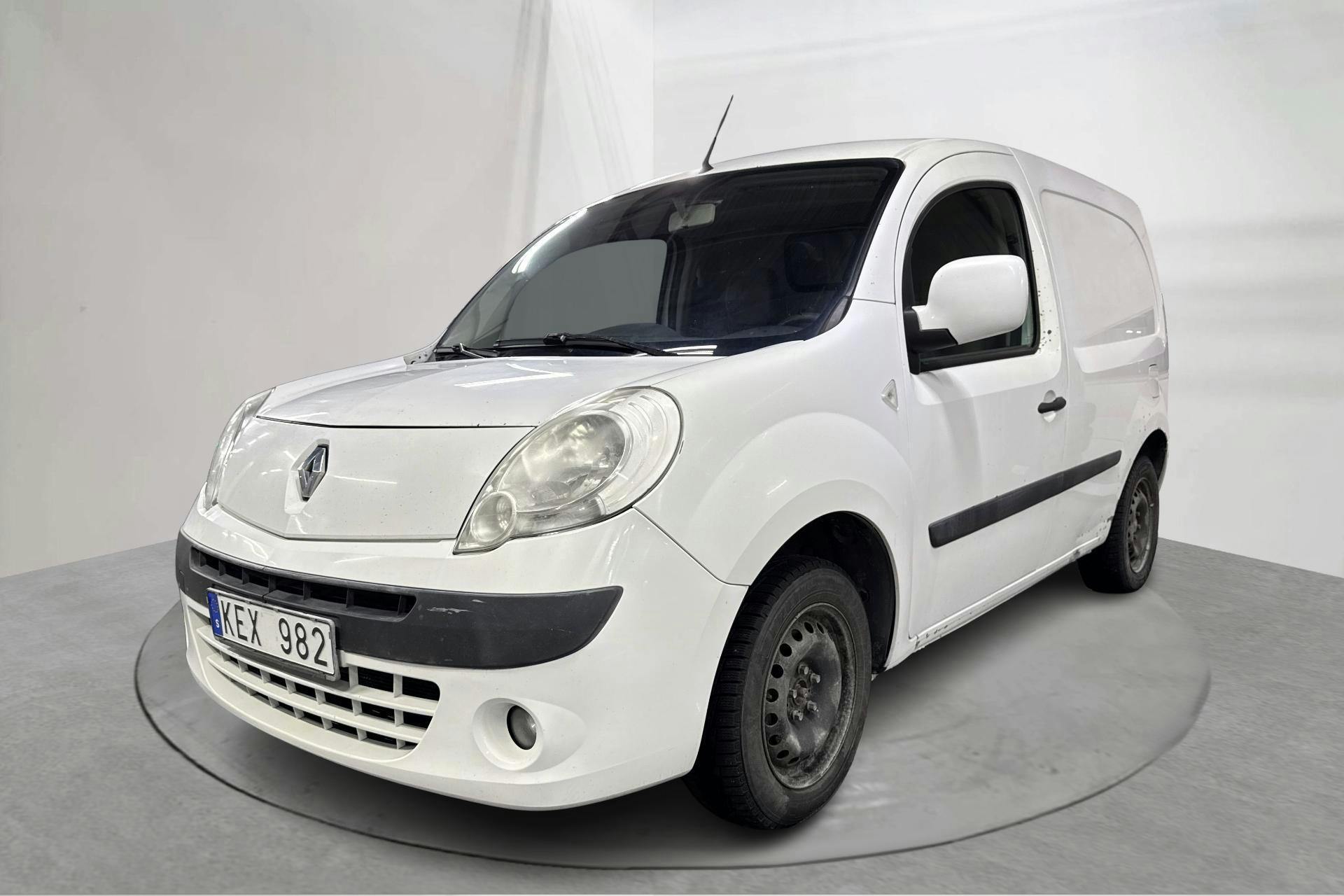 Presentationsfoto 1 av 14: Renault Kangoo Express II 1.5 dCi Skåp (70hk) - 40 101 mil - Manuell - vit - 2010