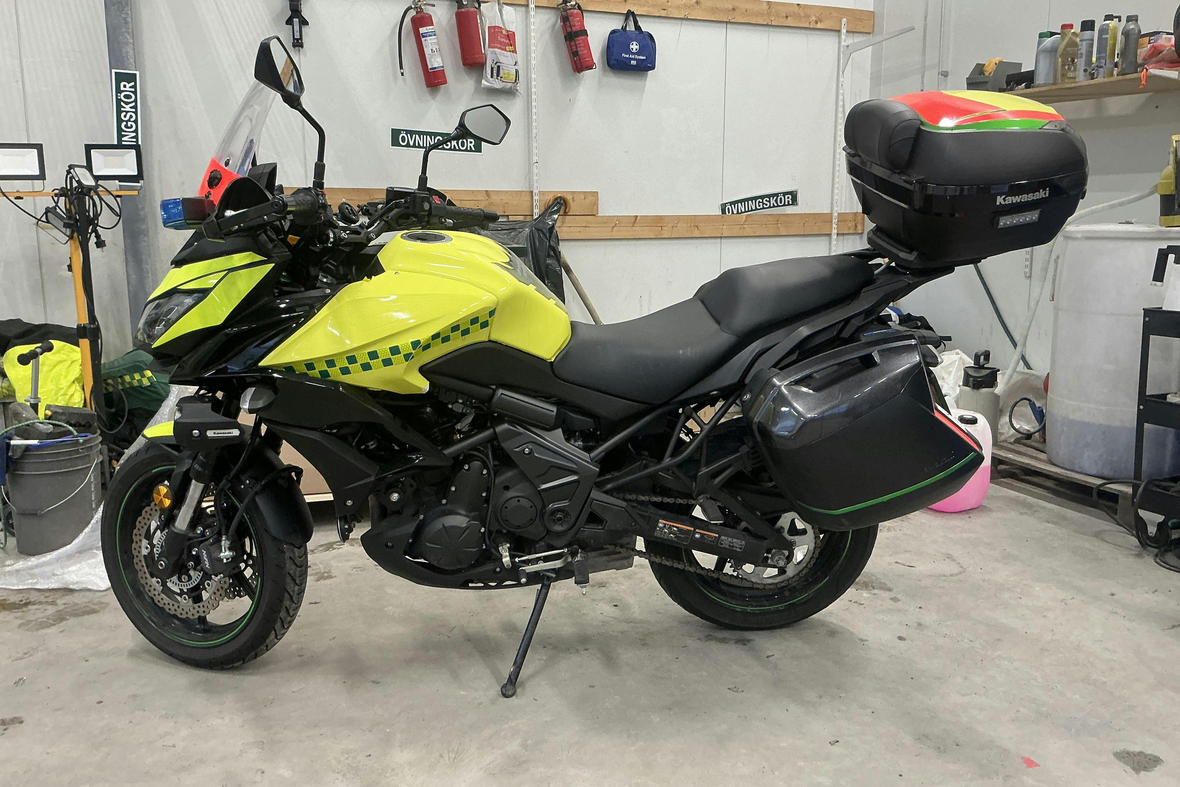 Præsentationsfoto 2 af 12: KAWASAKI VERSYS 650 ABS Motorcykel - 8 850 kilometer - Manuel - 2016