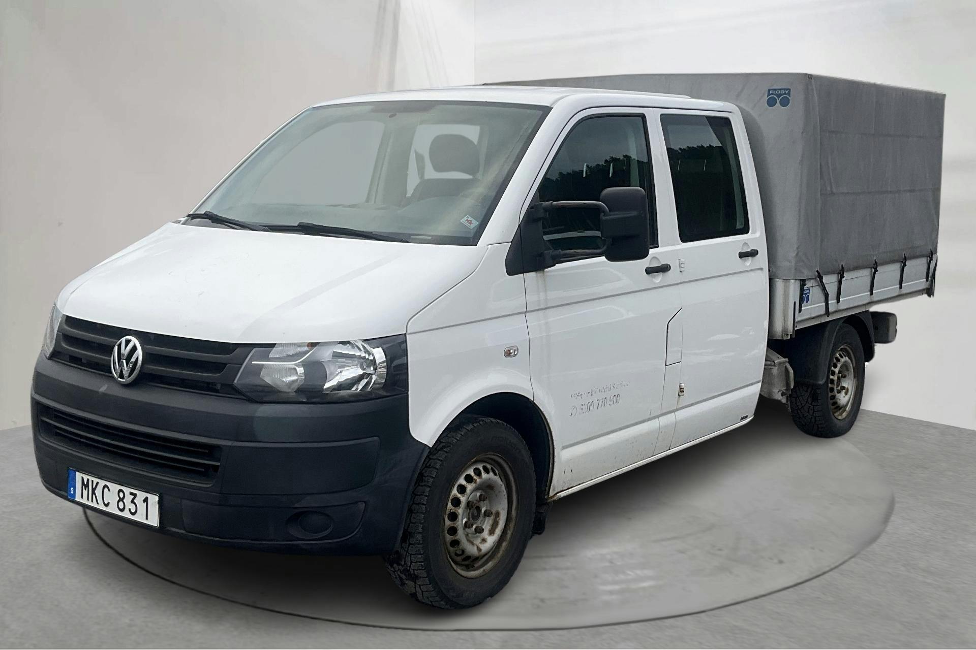 Esitlusfoto 1 aadressil 15: VW Transporter T5 2.0 TDI Pickup (102hk) - 109 930 km - Käsitsi - valge - 2015