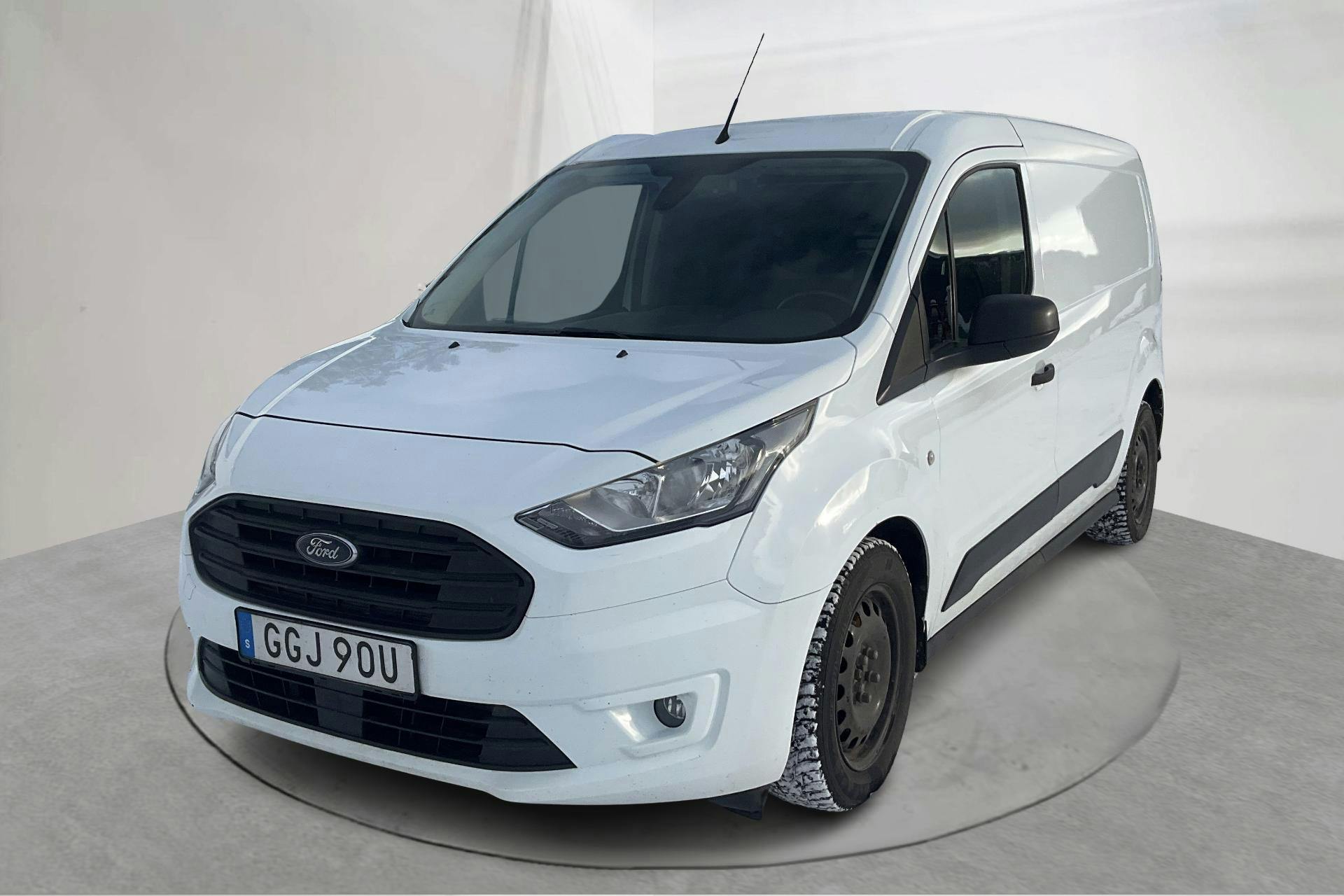 Presentationsfoto 1 av 12: Ford Transit Connect 1.5 EcoBlue (100hk) - 12 673 mil - Manuell - vit - 2022