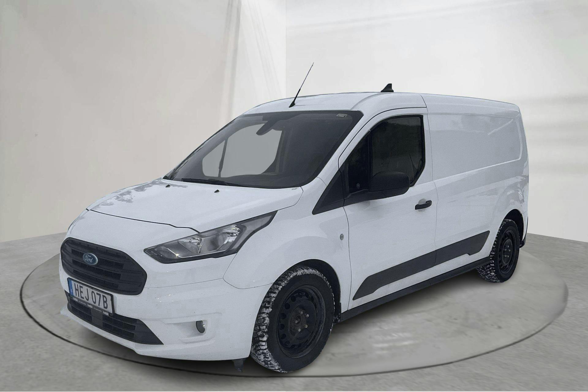 Presentation photo 1 of 14: Ford Transit Connect 1.5 EcoBlue (100hk) - 111 300 km - Manual - white - 2022