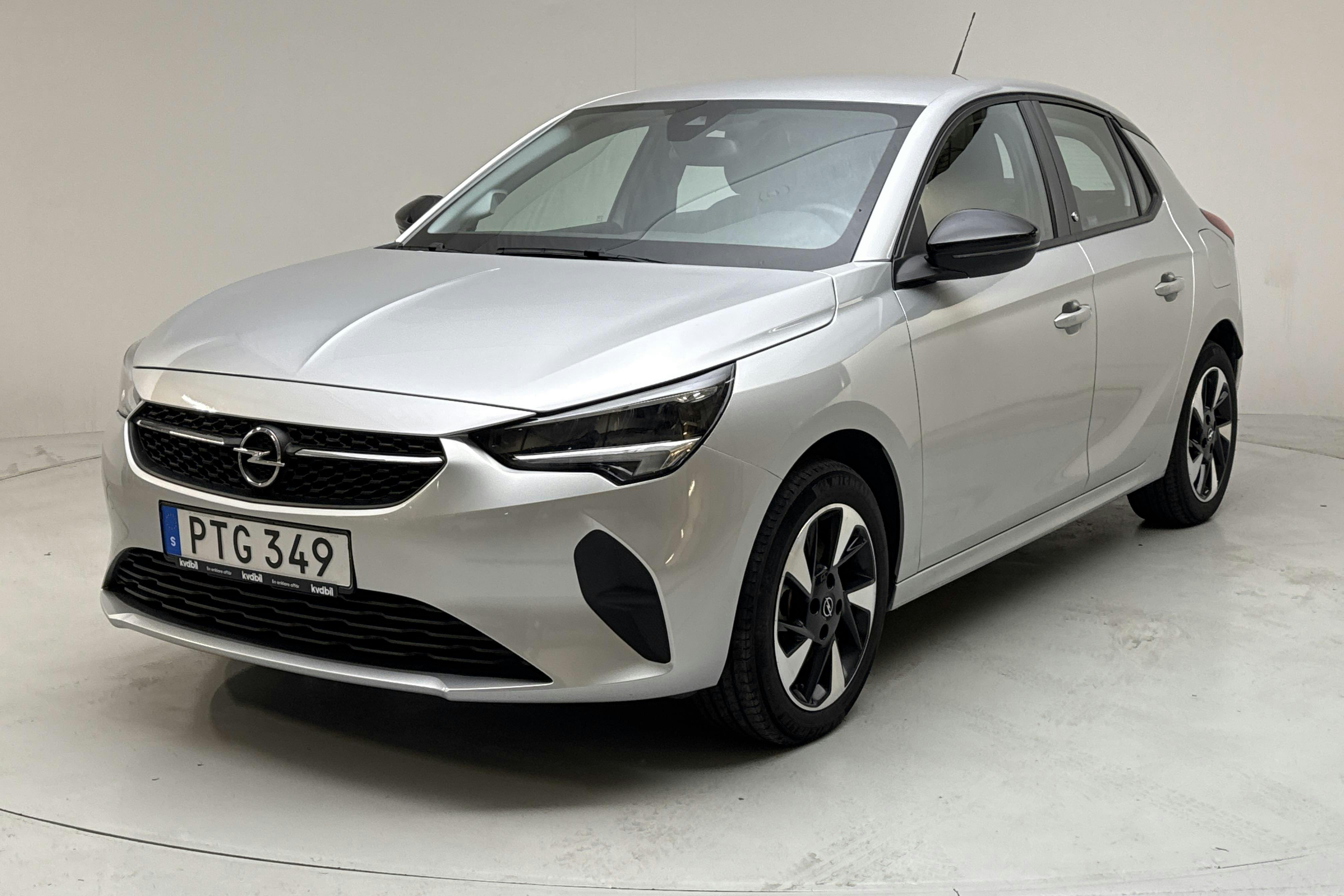 Presentationsfoto 1 av 14: Opel Corsa-e 50kWh 5dr (136hk) - 3 542 mil - Automat - grå - 2022
