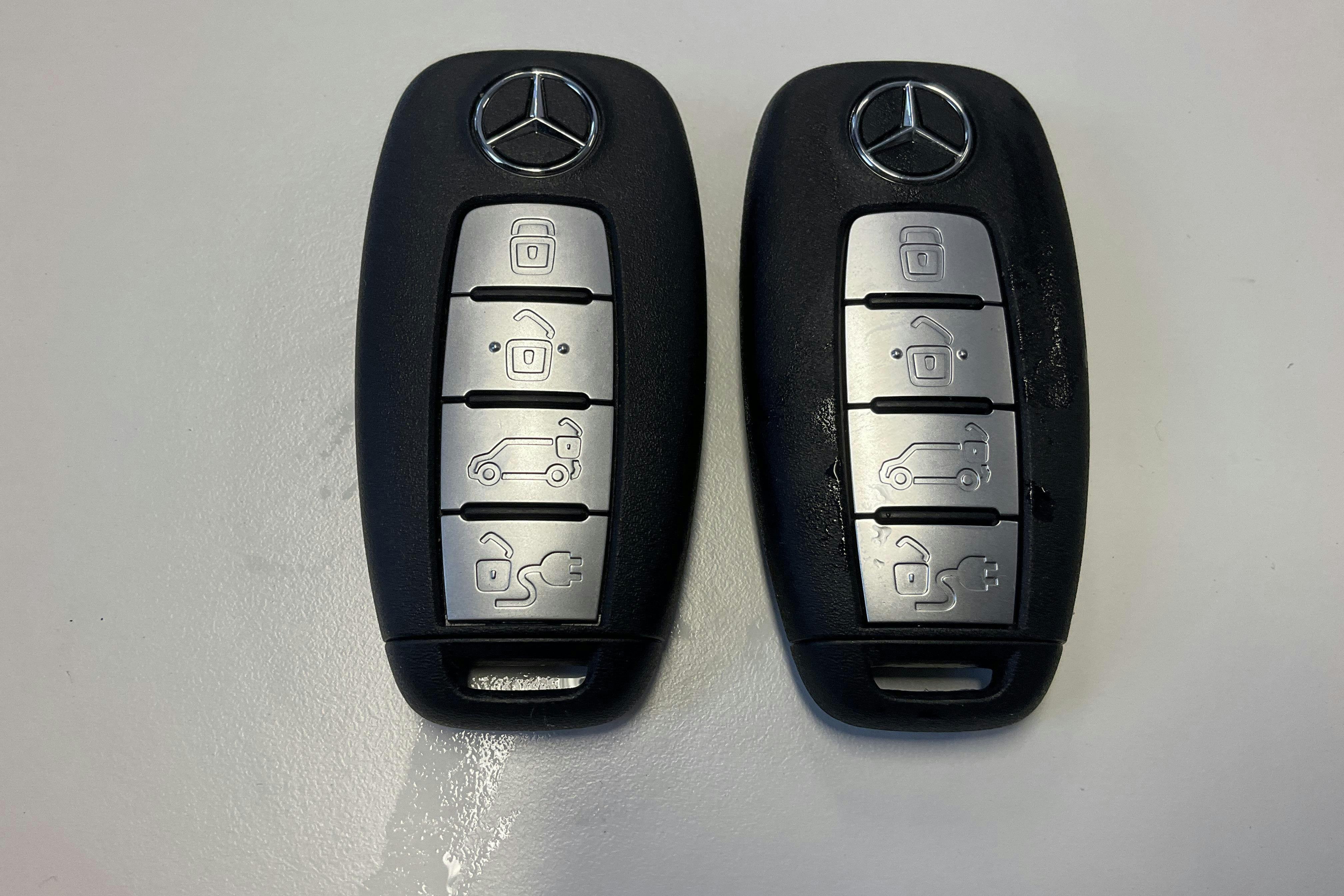 Präsentationsfoto 14 von 14: Mercedes eCitan Skåp 45kWh (122hk) - 4 100 Kilometer - Verkaufsautomat - Weiß - 2024