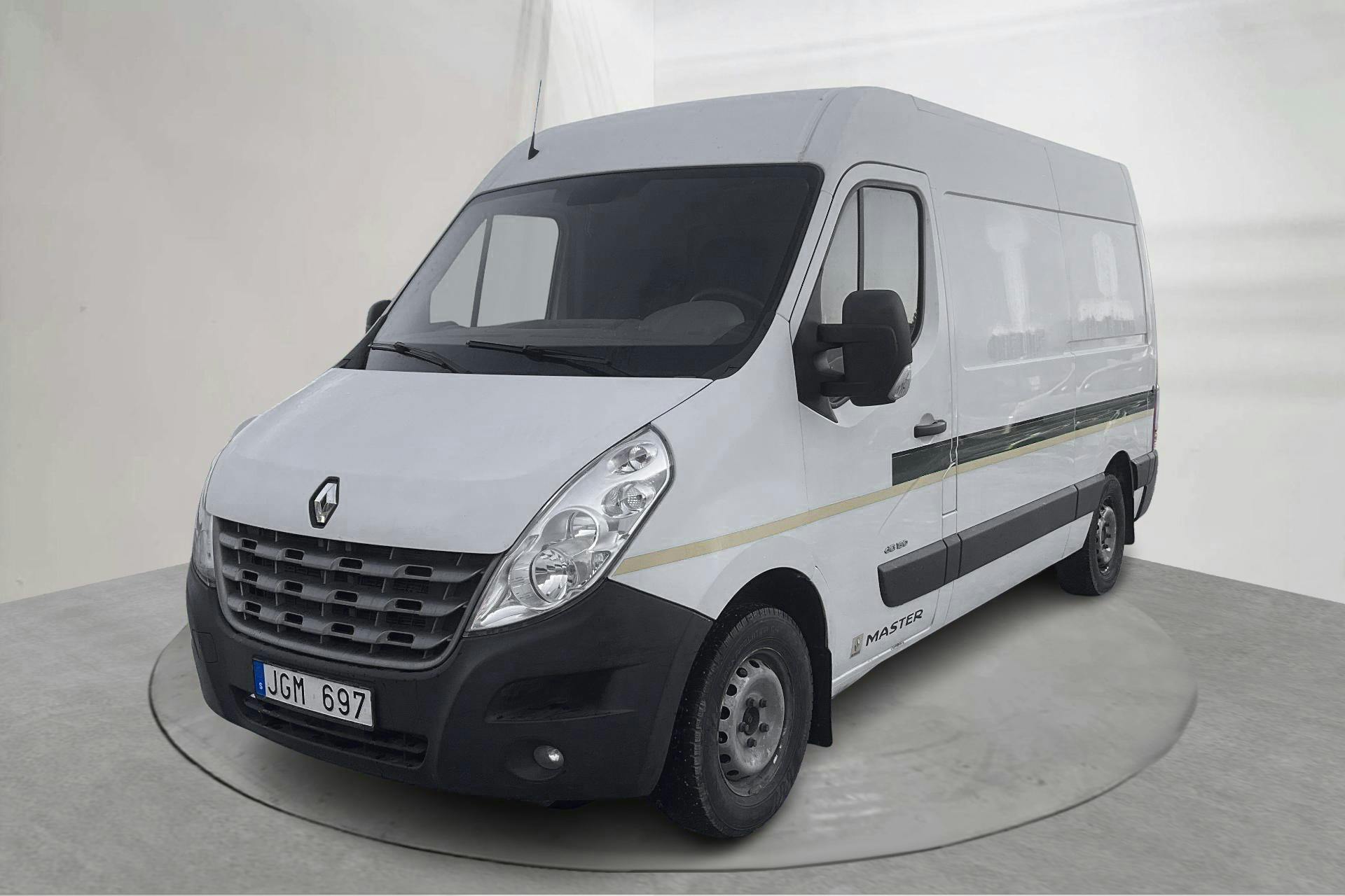 Präsentationsfoto 1 von 14: Renault Master 2.3 dCi FAP 2WD (146hk) - 206 230 Kilometer - Handbuch - Weiß - 2012