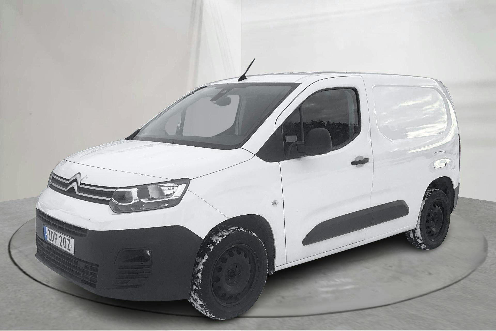 Präsentationsfoto 1 von 11: Citroën Berlingo 1.5 BlueHDi Skåp (130hk) - 99 440 Kilometer - Verkaufsautomat - Weiß - 2021