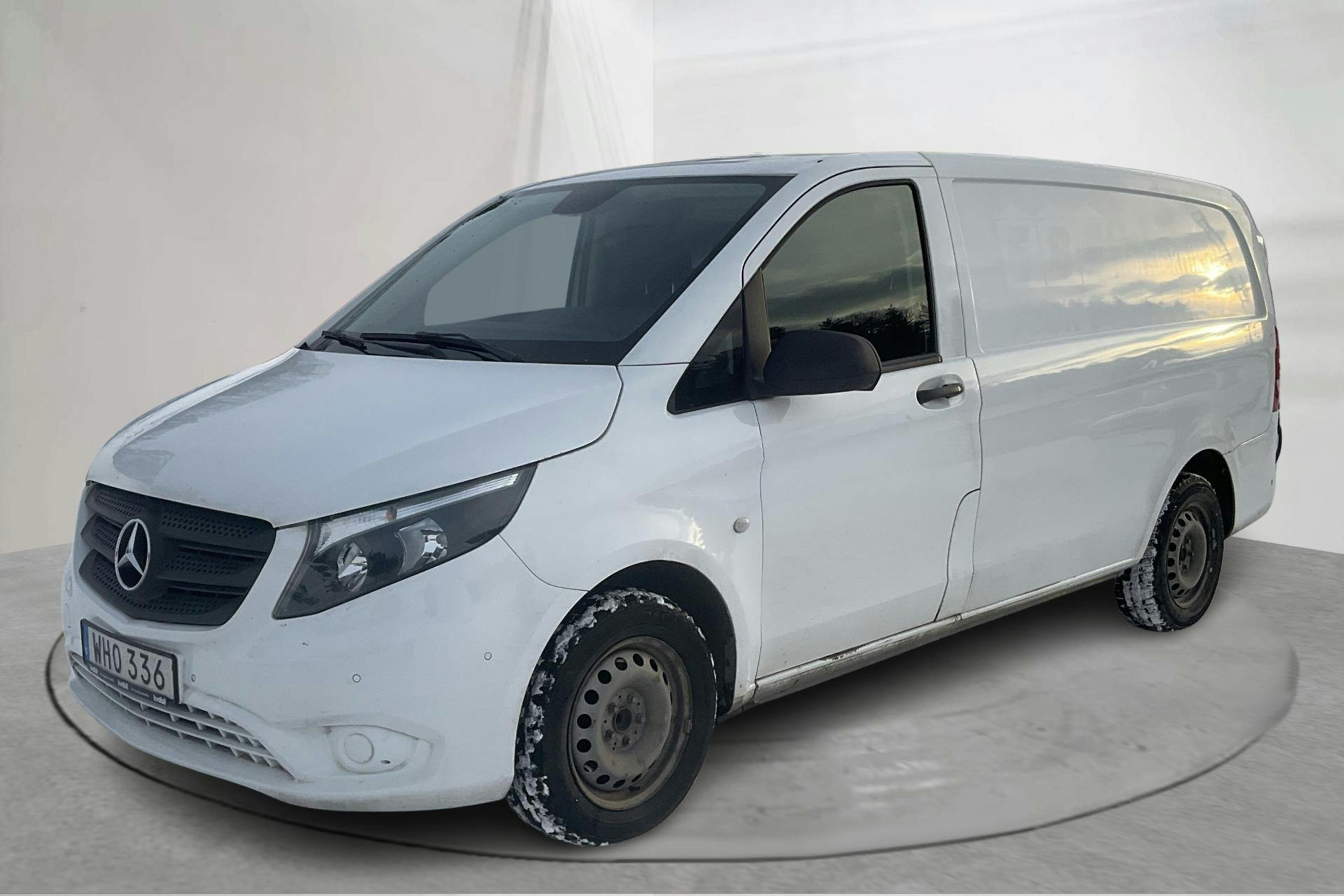 Præsentationsfoto 1 af 13: Mercedes Vito 114 CDI W640 (136hk) - 335 550 kilometer - Salgsautomat - Hvid - 2017