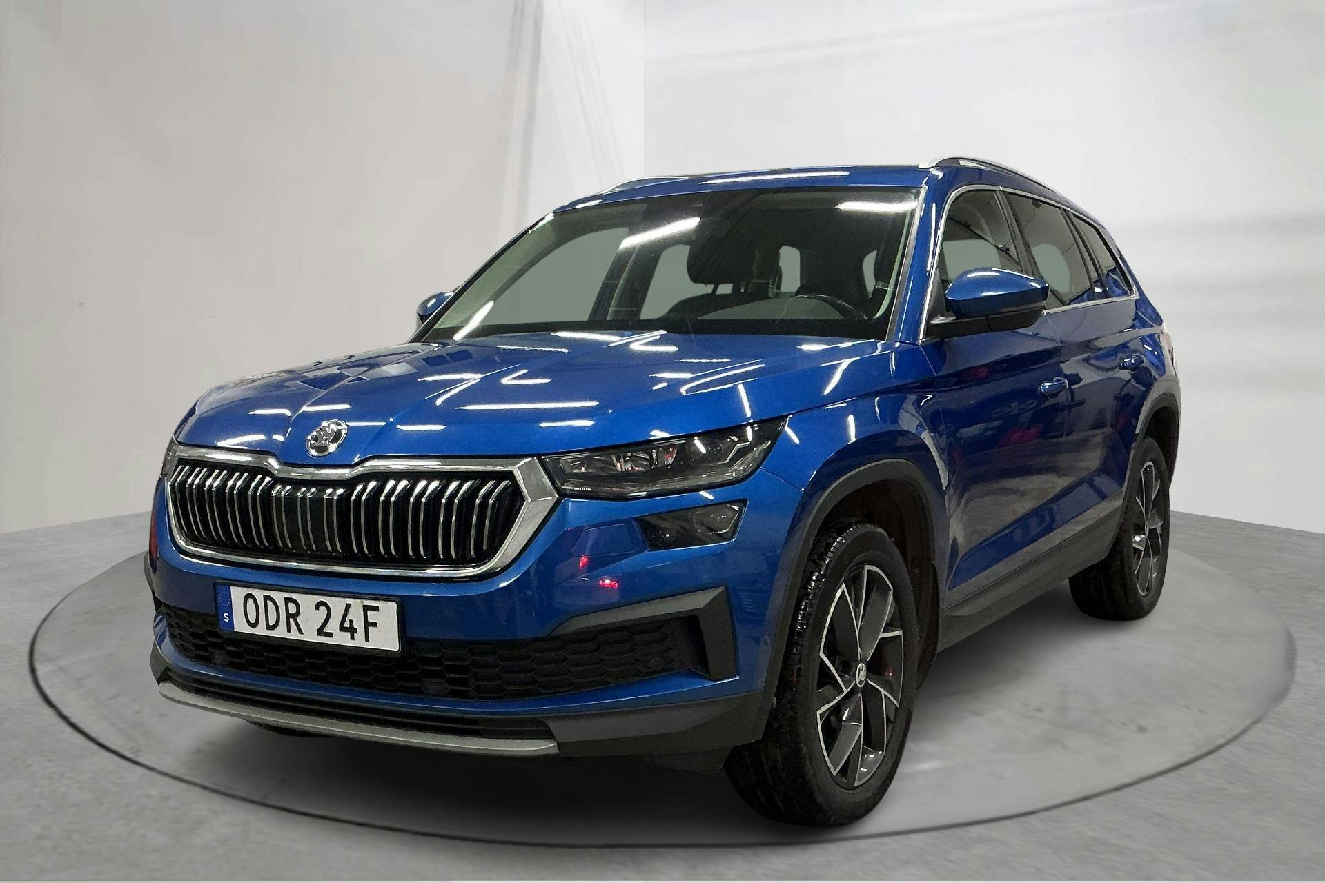 Presentation photo 1 of 18: Skoda Kodiaq 2.0 TDI 4X4 (200hk) - 149 820 km - Automatic - blue - 2022