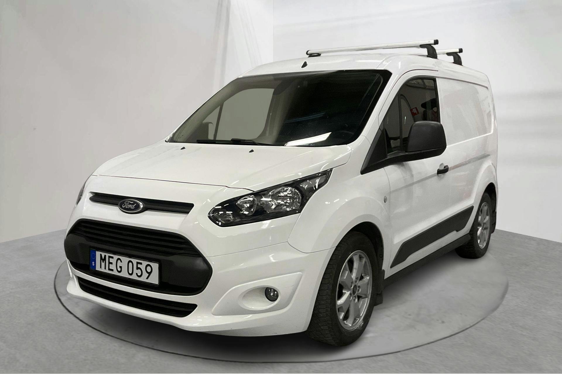 Presentation photo 1 of 15: Ford Transit Connect 1.6 TDCi (95hk) - 61 190 km - Manual - white - 2016