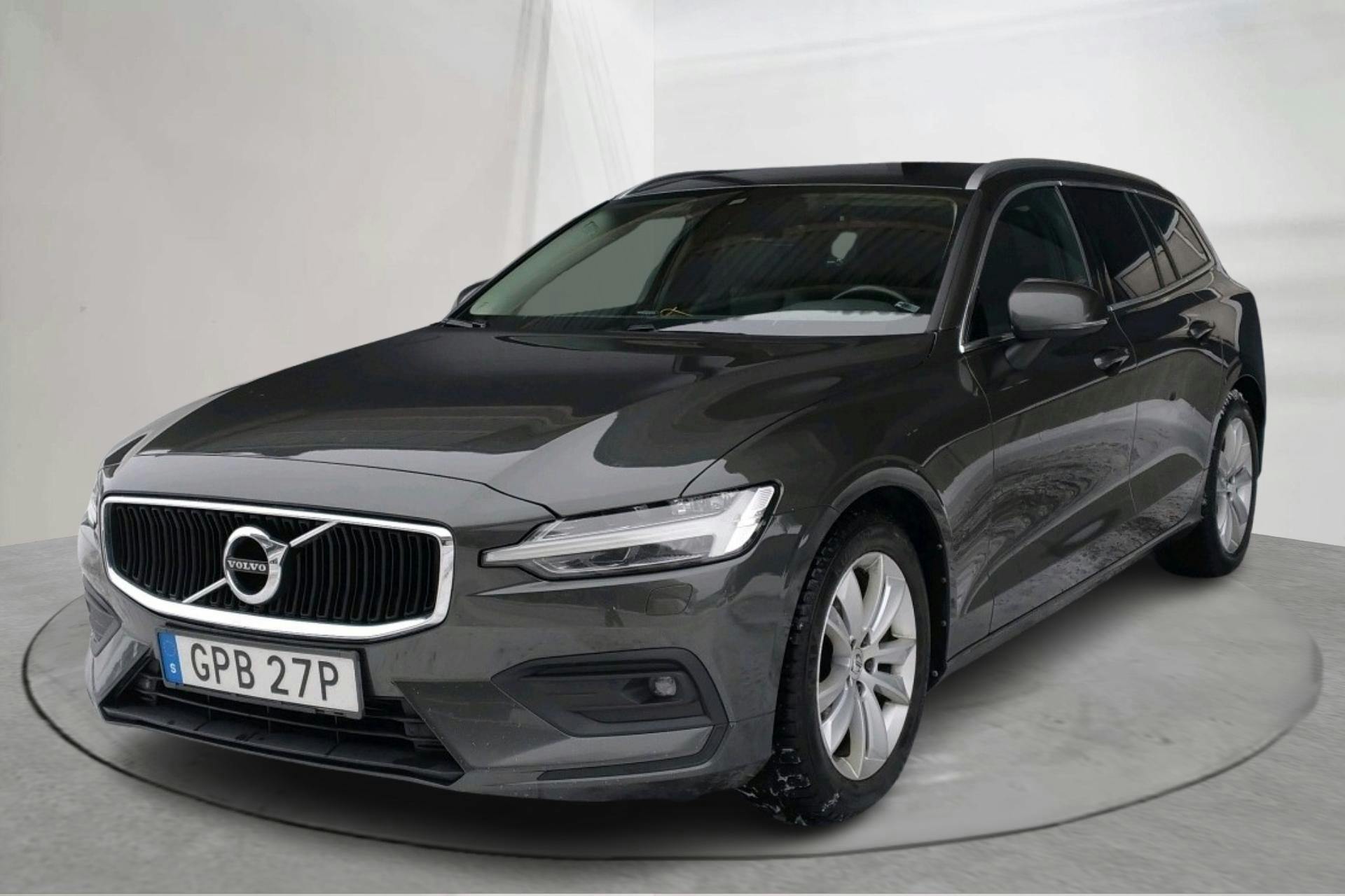 Presentation photo 1 of 13: Volvo V60 D4 AWD (190hk) - 155 030 km - Automatic - Dark Grey - 2020
