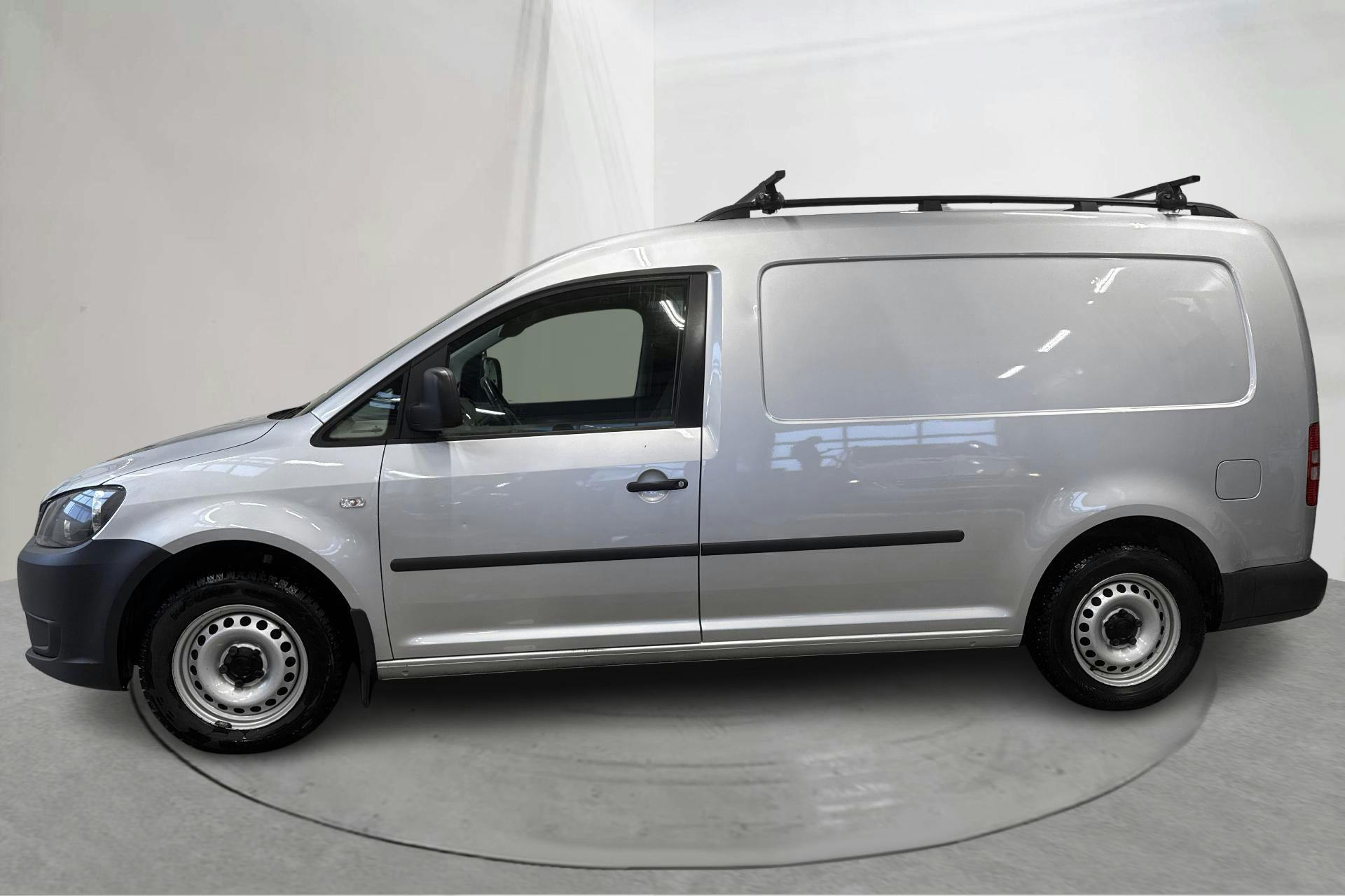 Presentation photo 2 of 18: VW Caddy 1.6 TDI Maxi Skåp (102hk) - 243 250 km - Automatic - silver - 2015