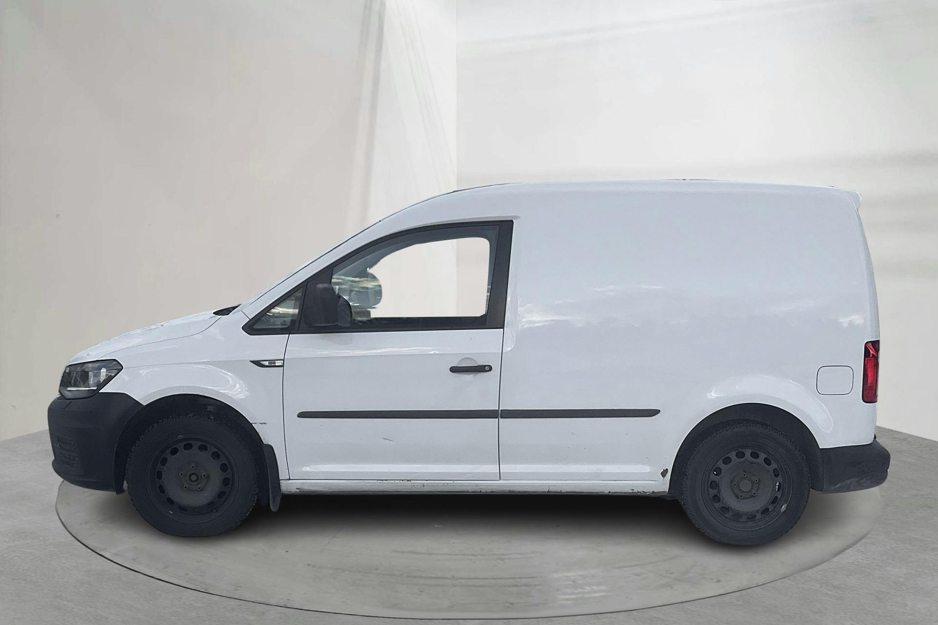 Præsentationsfoto 2 af 15: VW Caddy 2.0 TDI Skåp (102hk) - 128 950 kilometer - Salgsautomat - Hvid - 2016